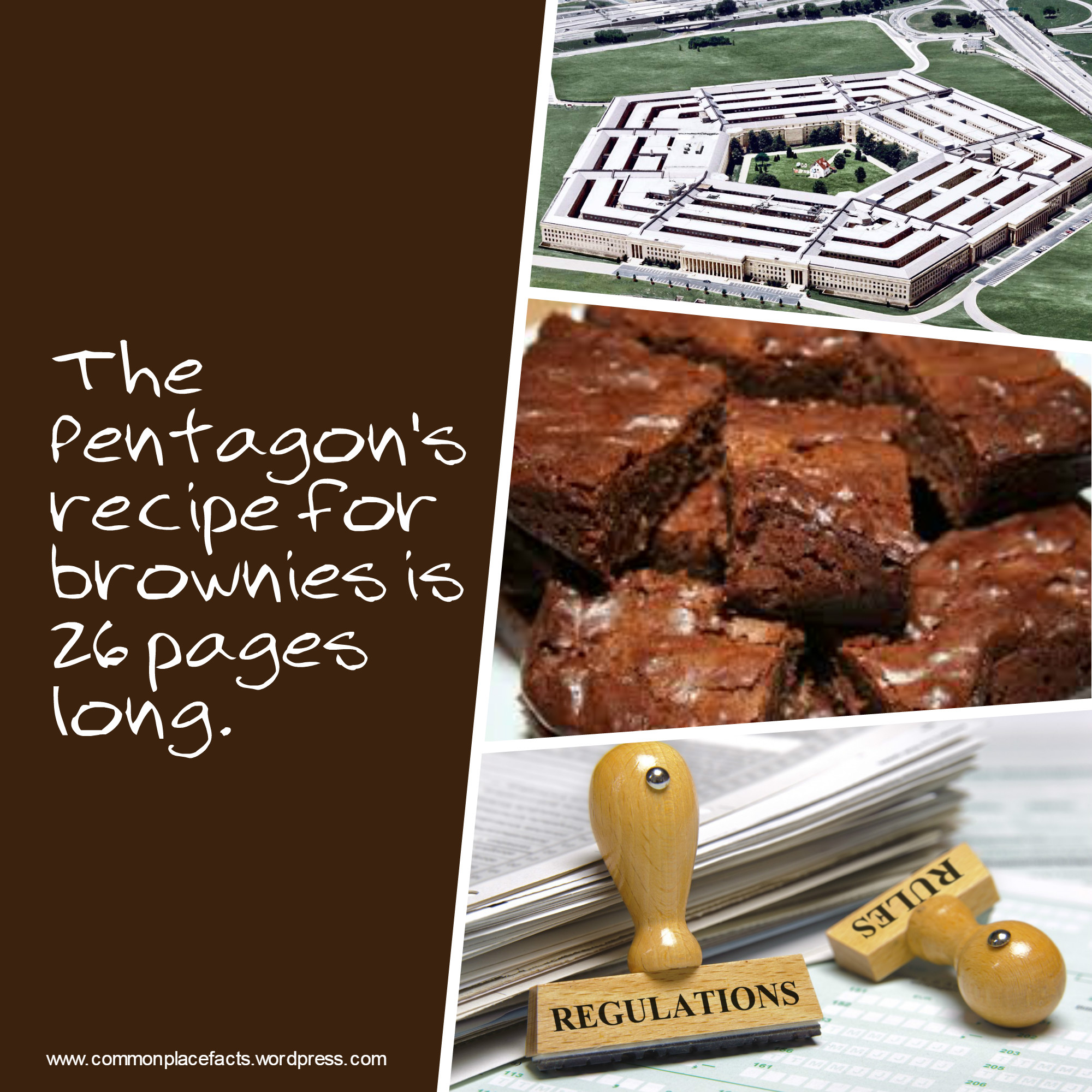 Pentagon Brownie Recipe Isn’t as Easy as Pie