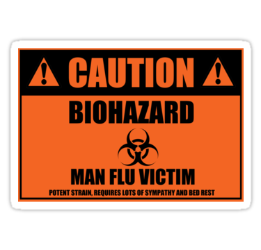 Man Flu Really is More Severe