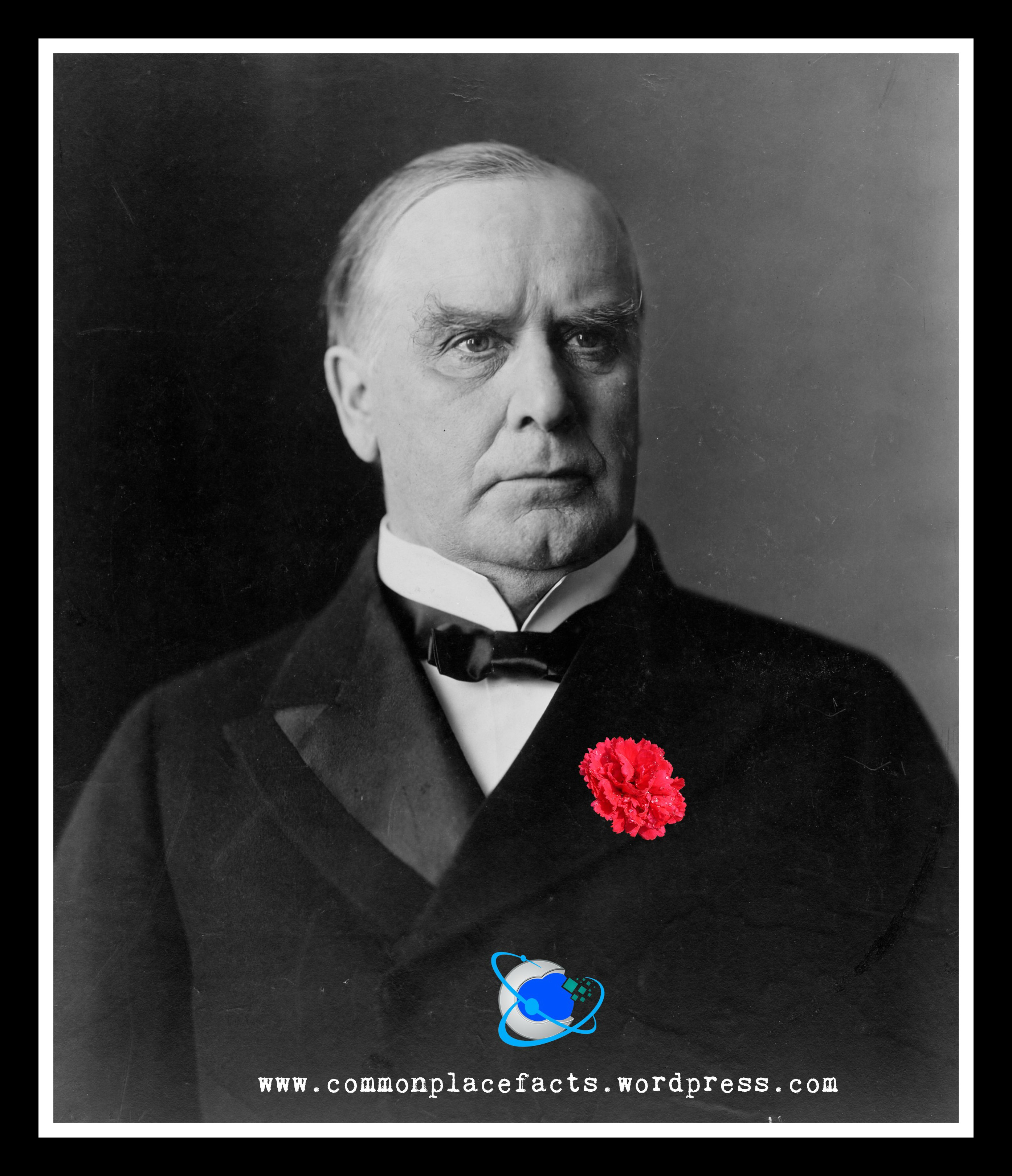 William McKinley gave away his lucky carnation moments before being assassinated