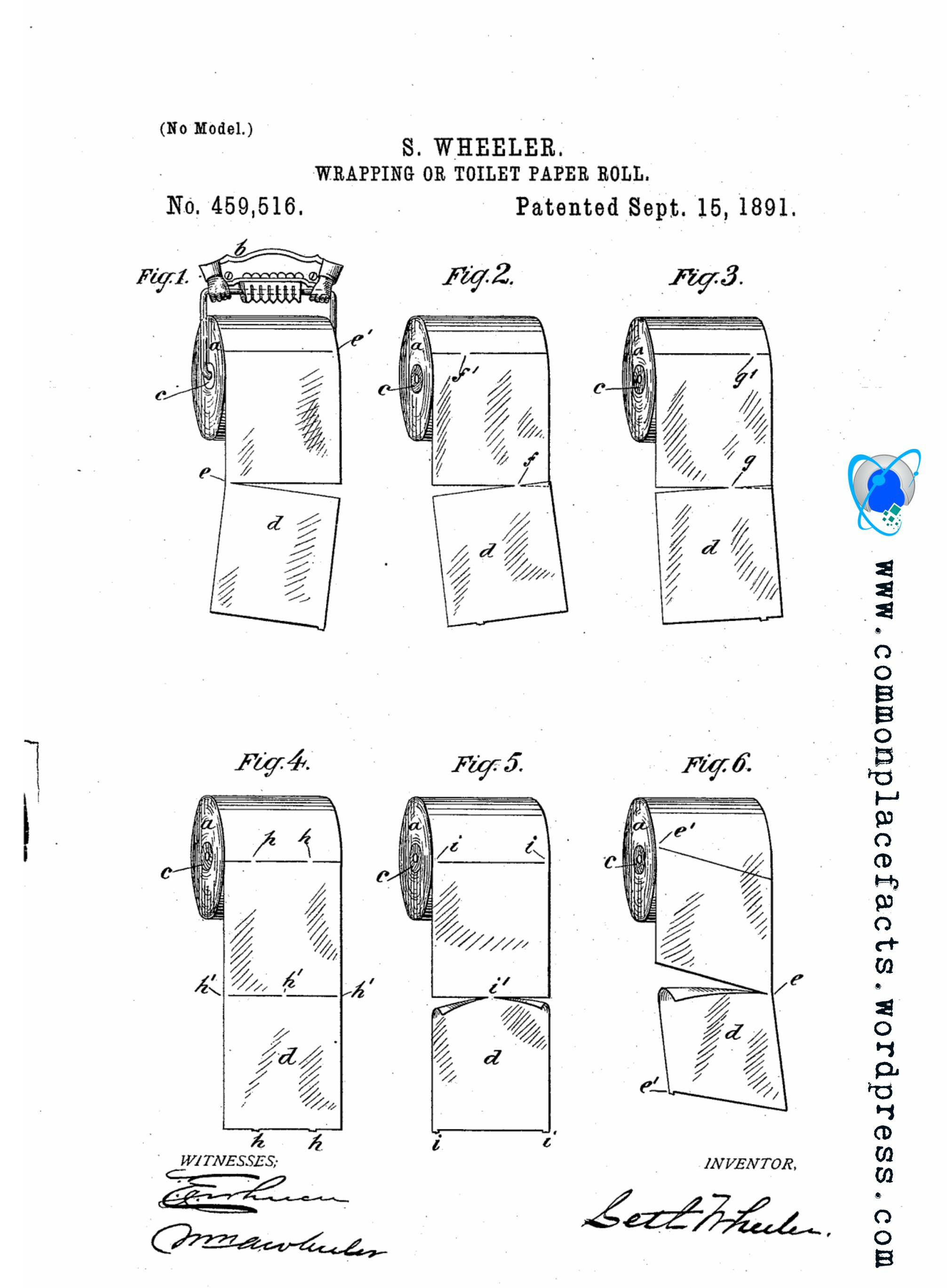 Which way to hang toilet paper roll toilet paper holder patent