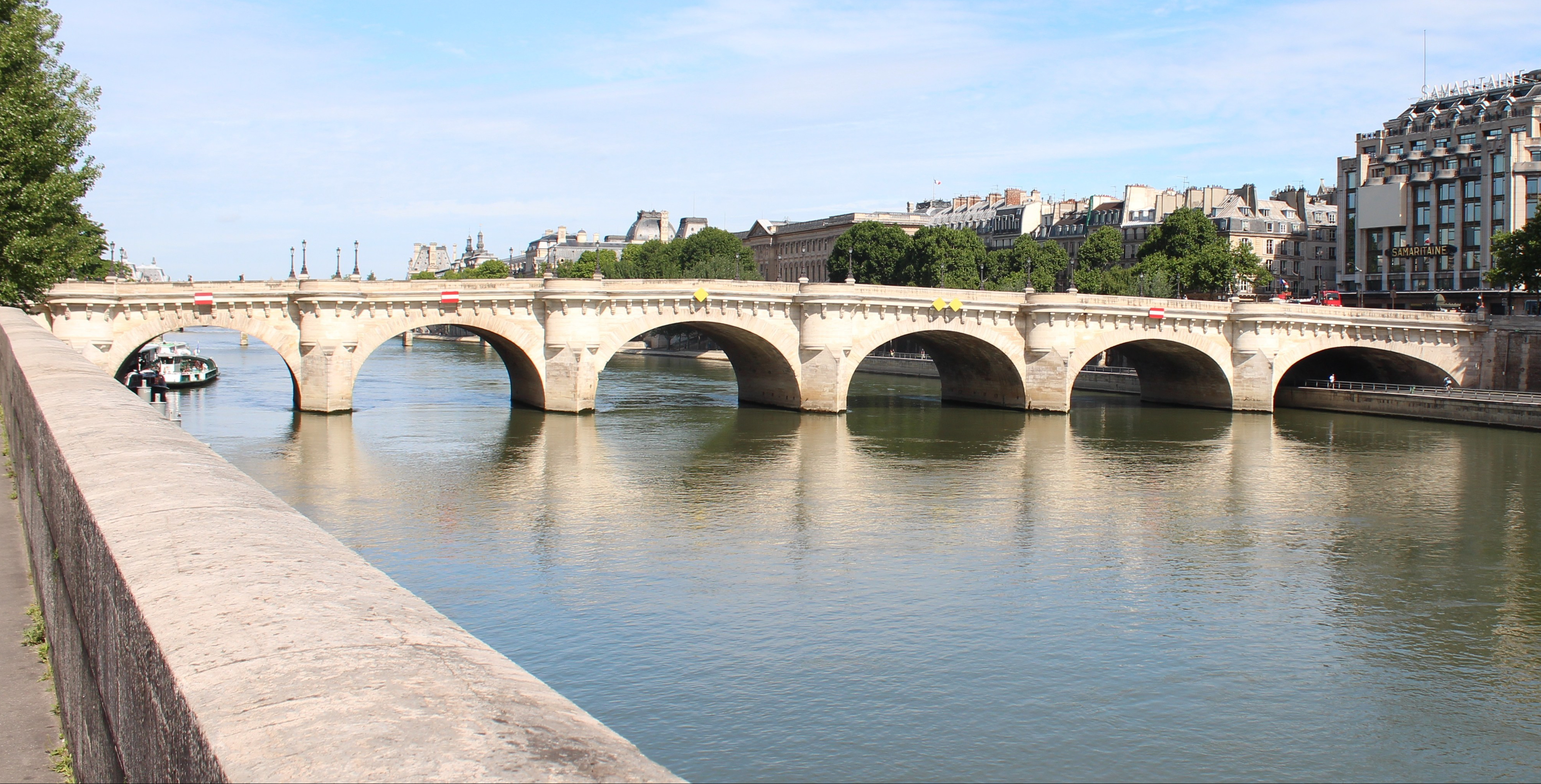 Oldest bridge in Paris Pont Neuf "New Bridge"