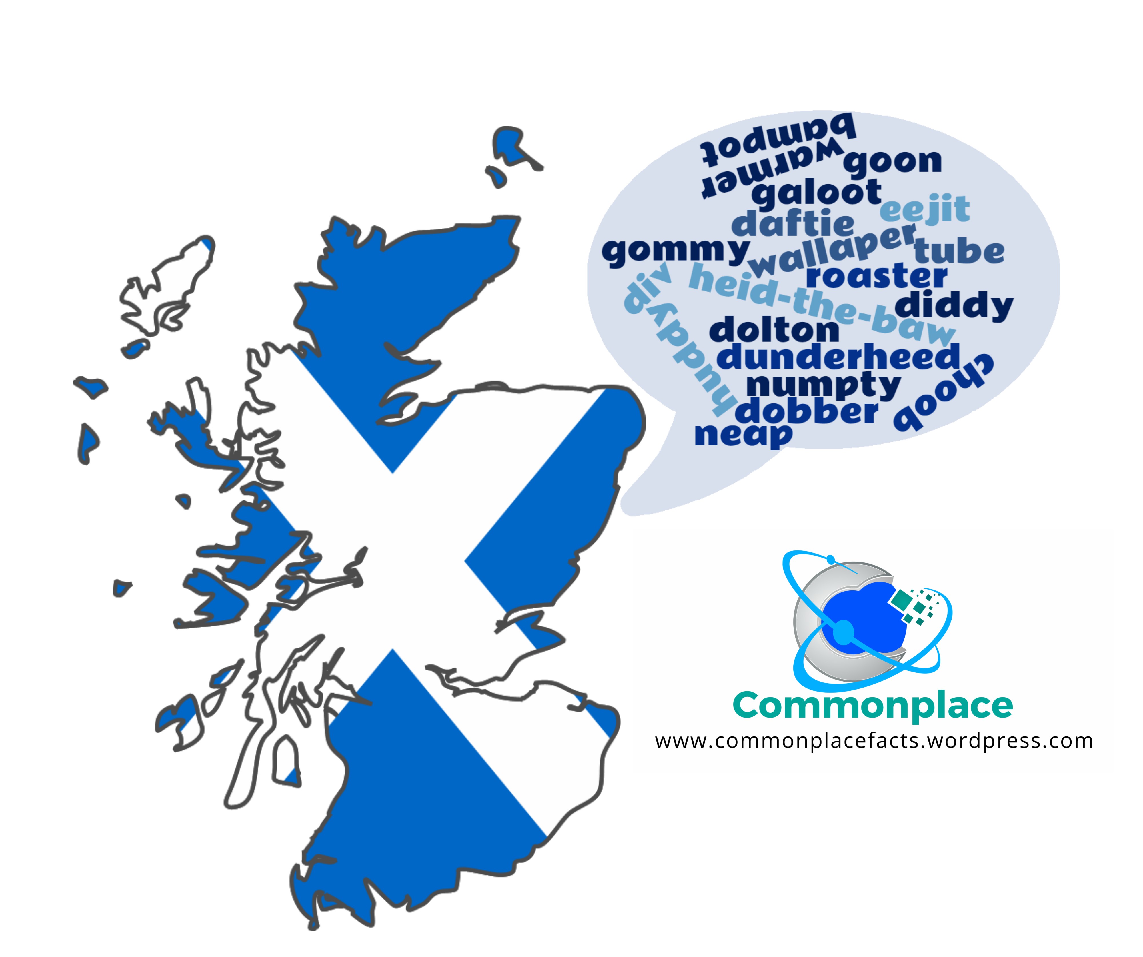 Scottish words for idiot