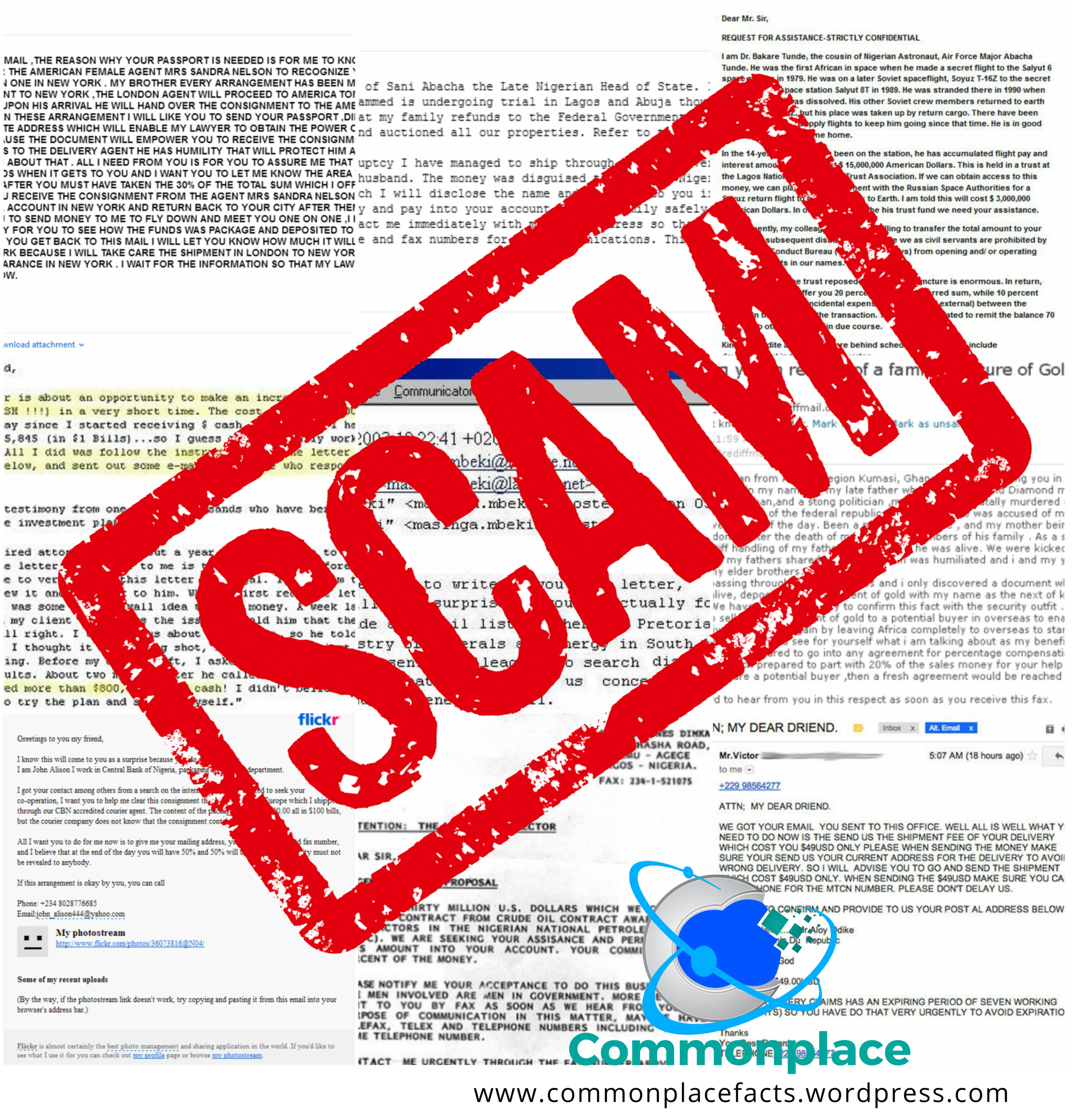 Dear Sir, I Have $1 Million For You….