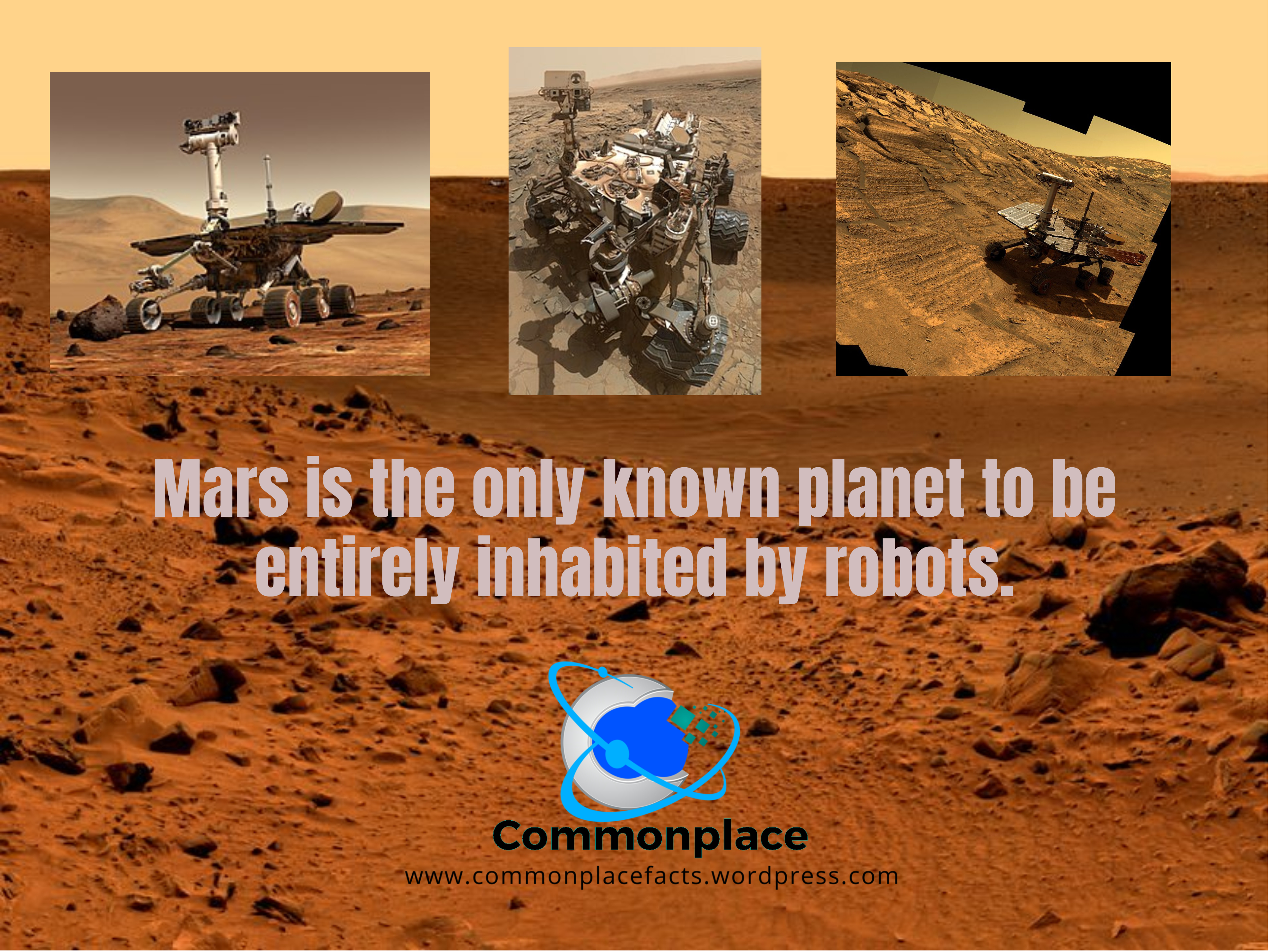 Mars: The Only Planet Known to Be Entirely Inhabited By Robots