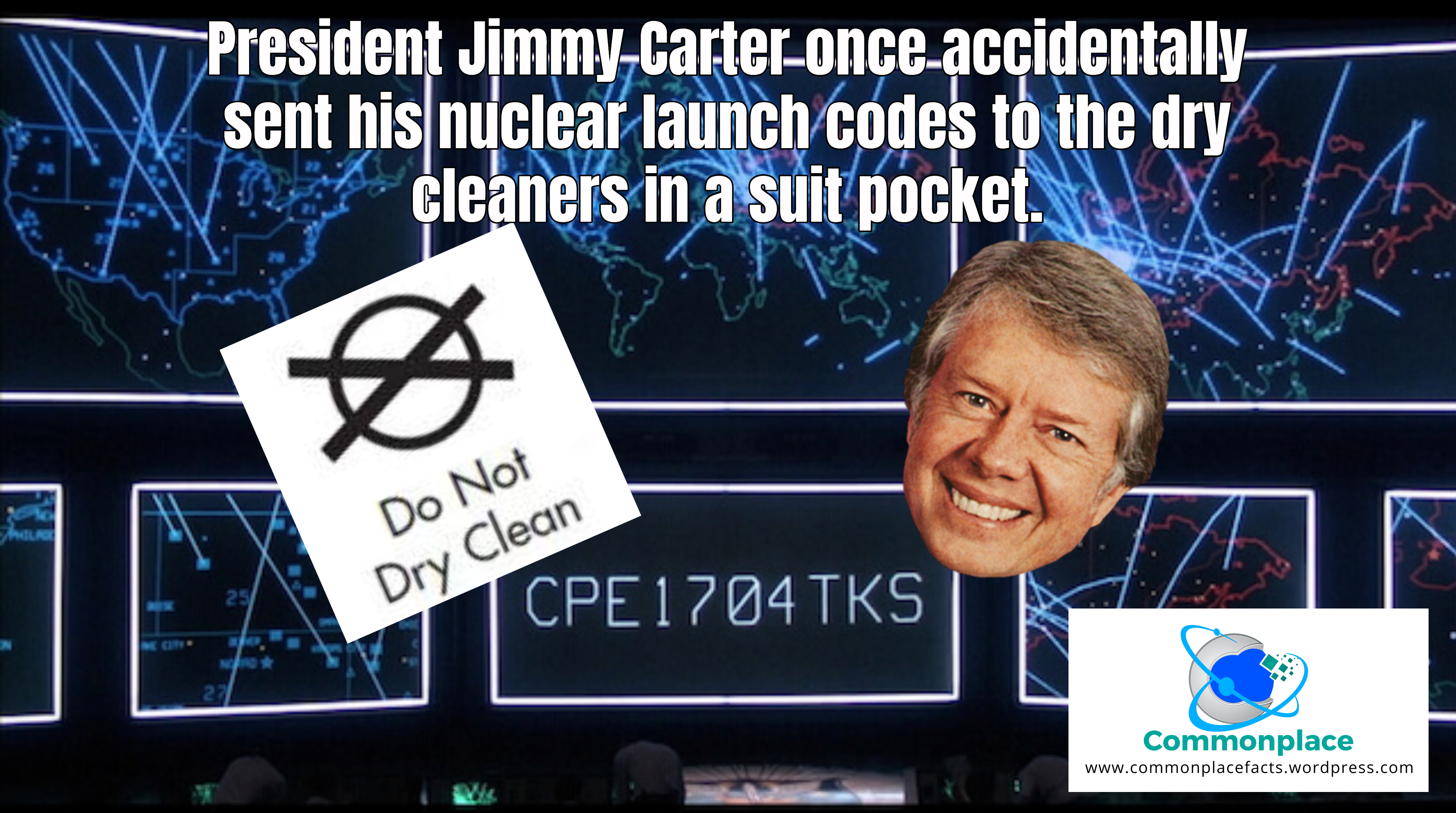 Jimmy Carter’s Nuclear Launch Code Mishap: A Dry Cleaning Blunder