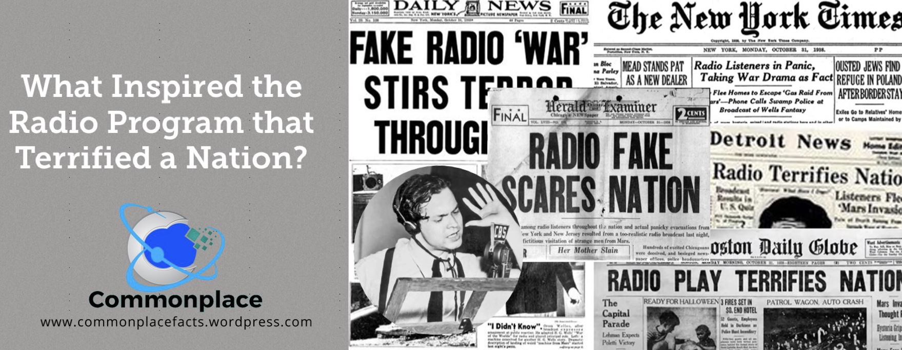 “Air Raid” — The Radio Drama That Inspired “The War of the Worlds”