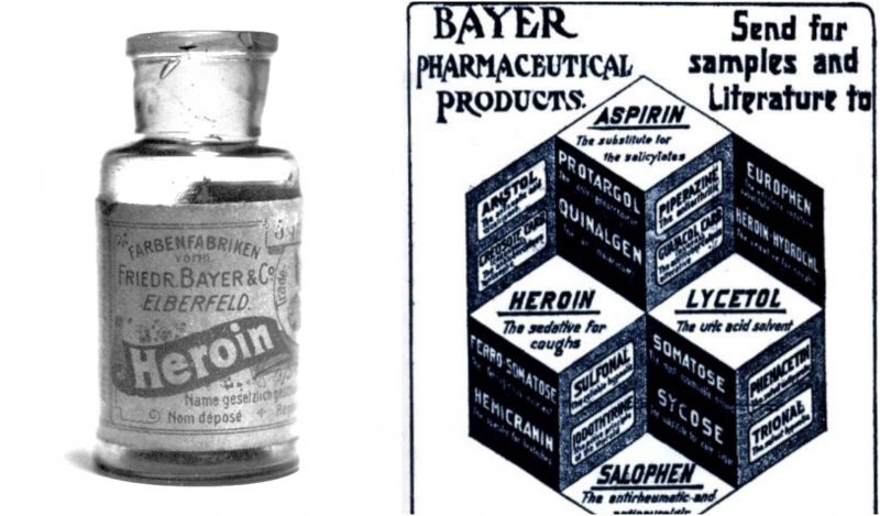 How Bayer Once Held Trademarks For Aspirin and Heroin