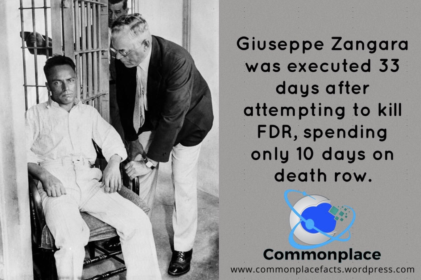 Ten Days on Death Row: The Speedy Execution of Giuseppe Zangara