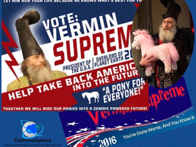 Meet Vermin Supreme and Ride Your Pony Into a Zombie-Powered Future