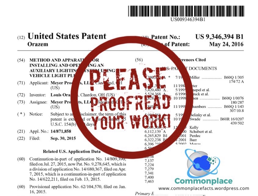 A Patent Need for Proofreading: Hilarious Patent Errors That Made History