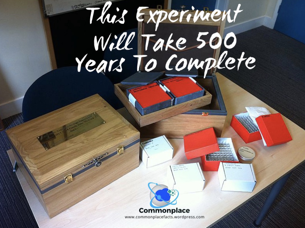 The 500-Year Experiment 1 #UniversityofEdinburgh #experiments #500yearexperiment #science