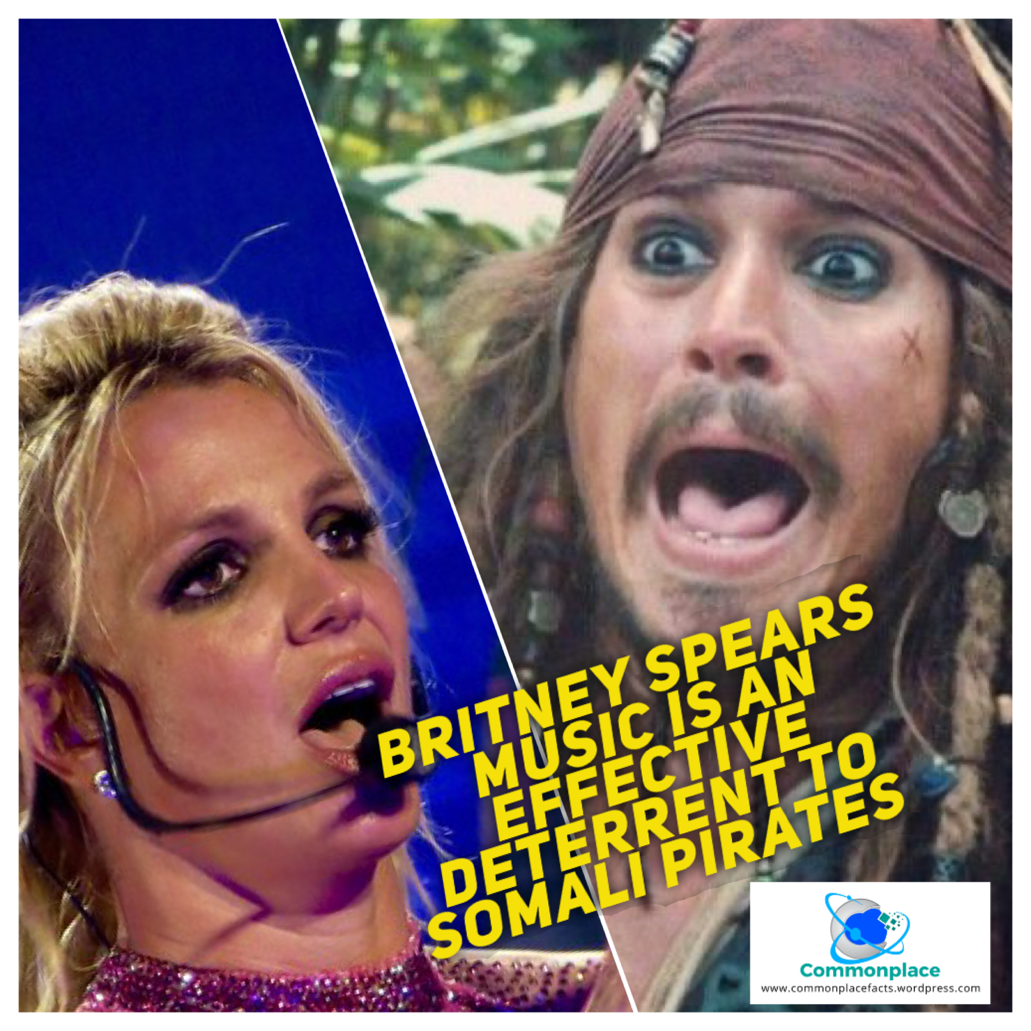 Britney Spears Sends Pirates Fleeing