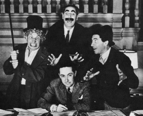 The Marx Brothers Strategy to Avoid Being Kept Waiting 1 #MarxBrothers