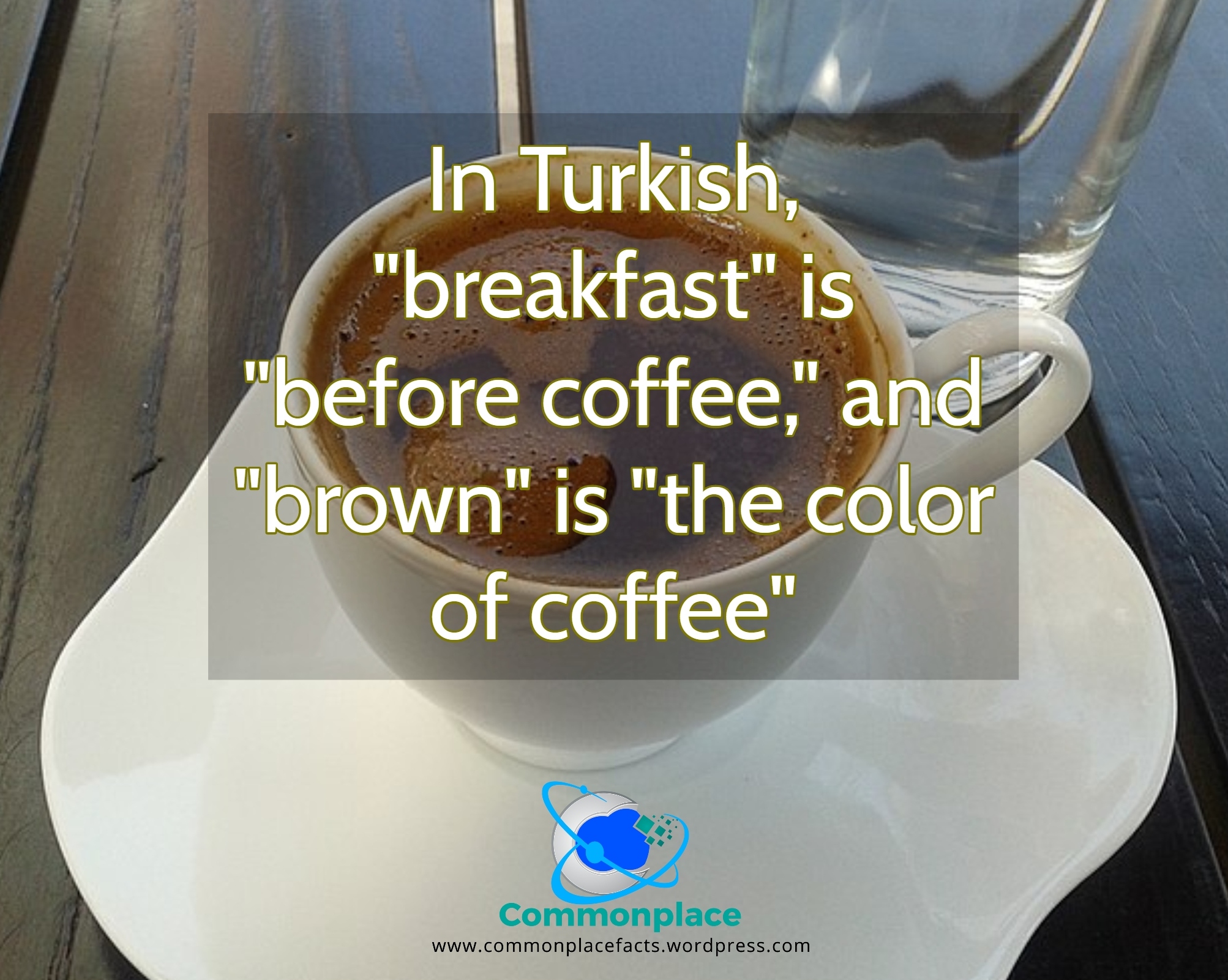 Coffee So Strong That it Shapes a Language