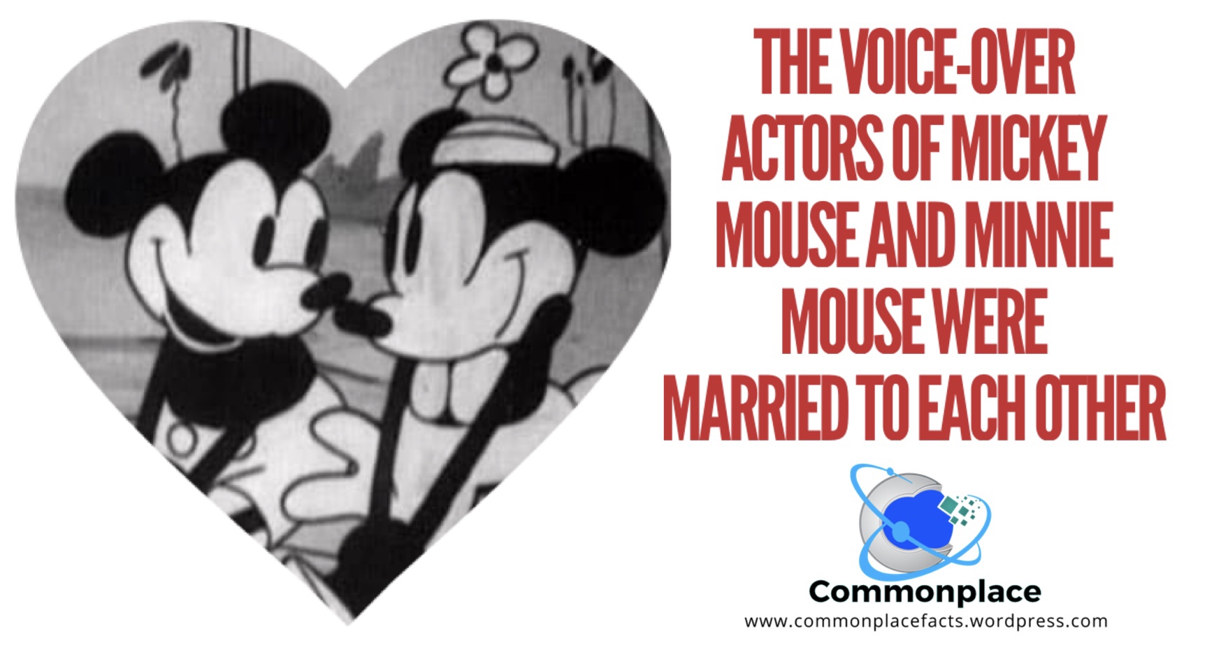 Real Life Romance for the Voices of Mickey and Minnie