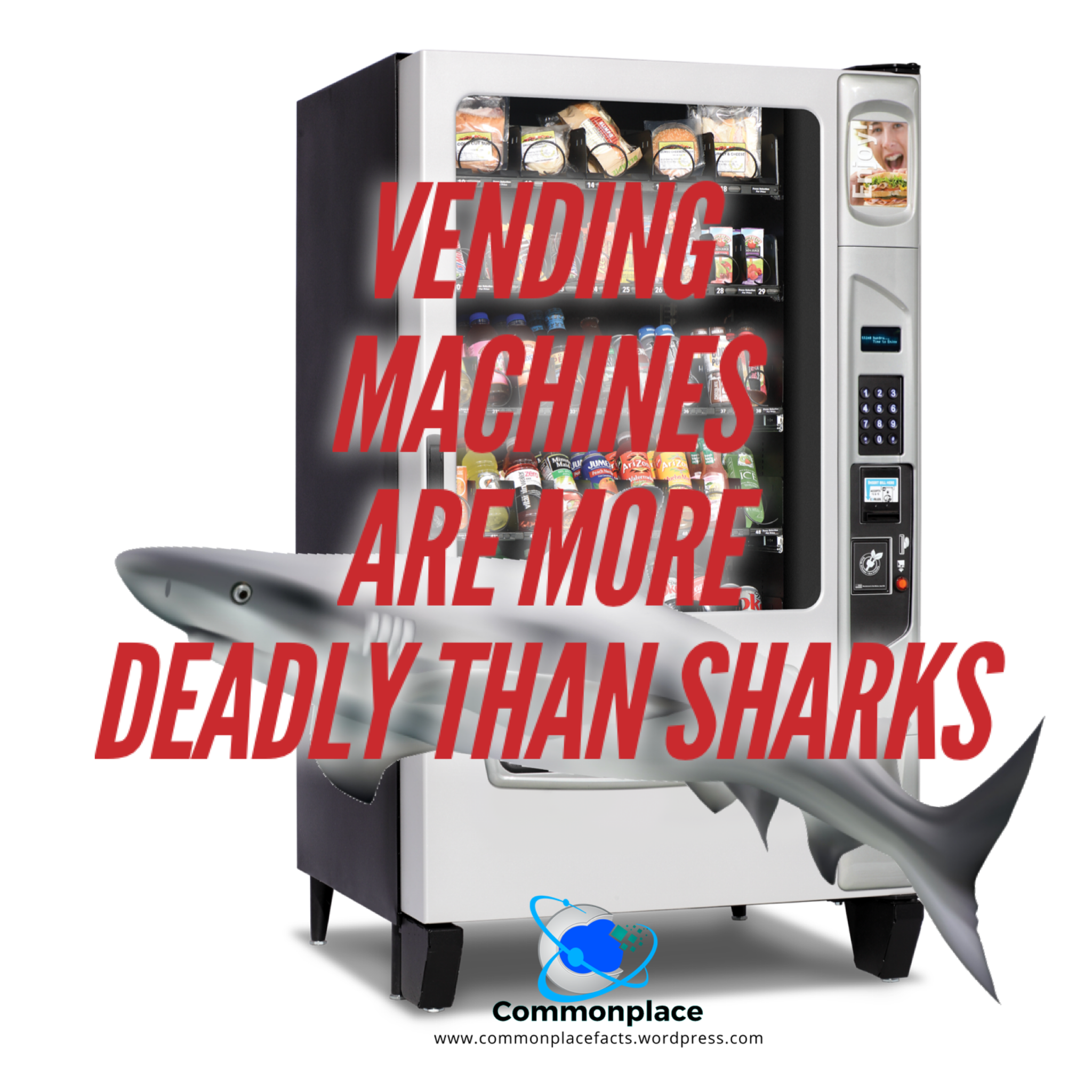 vending machines are more deadly than sharks