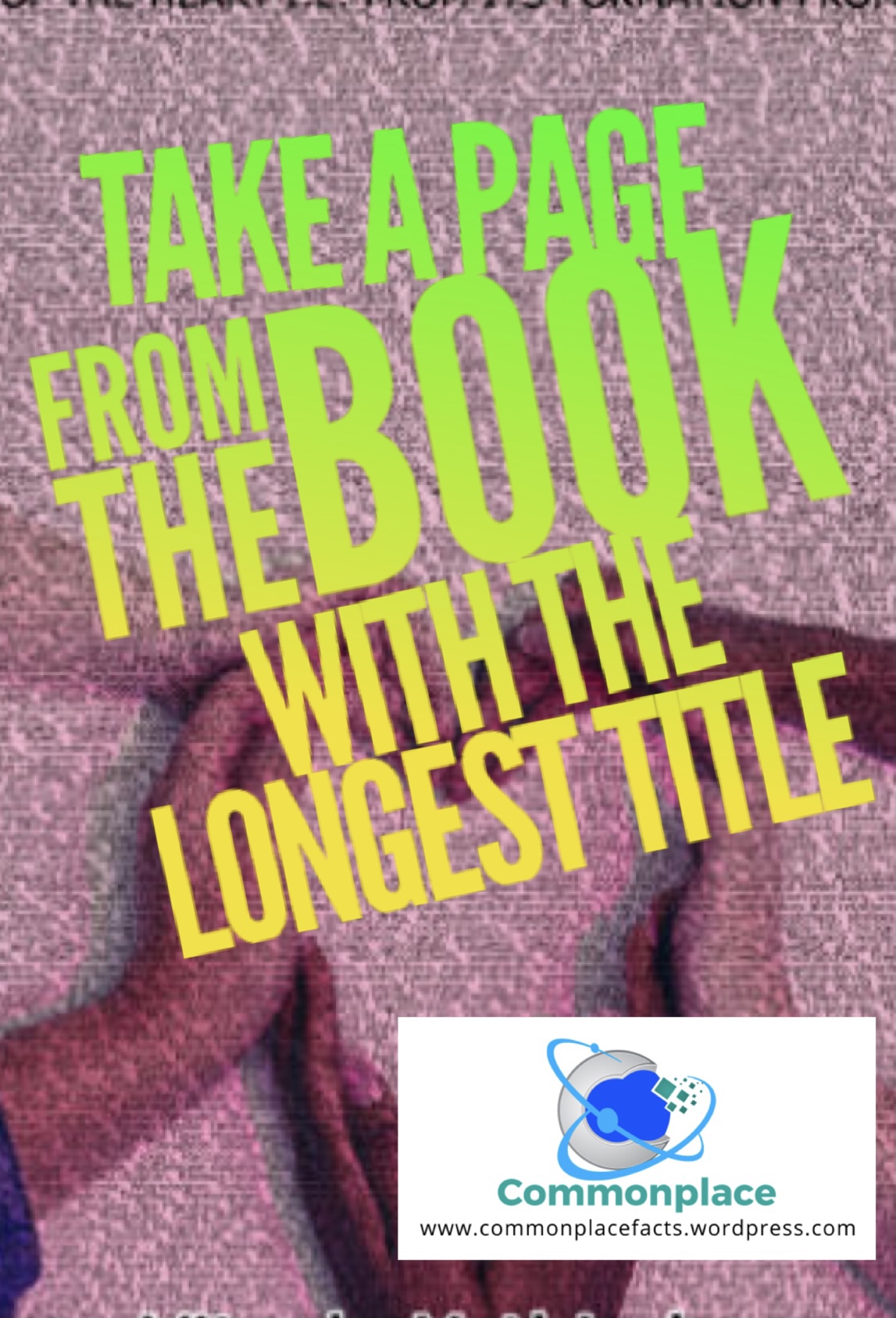 Take a Page From the Book With the Longest Title