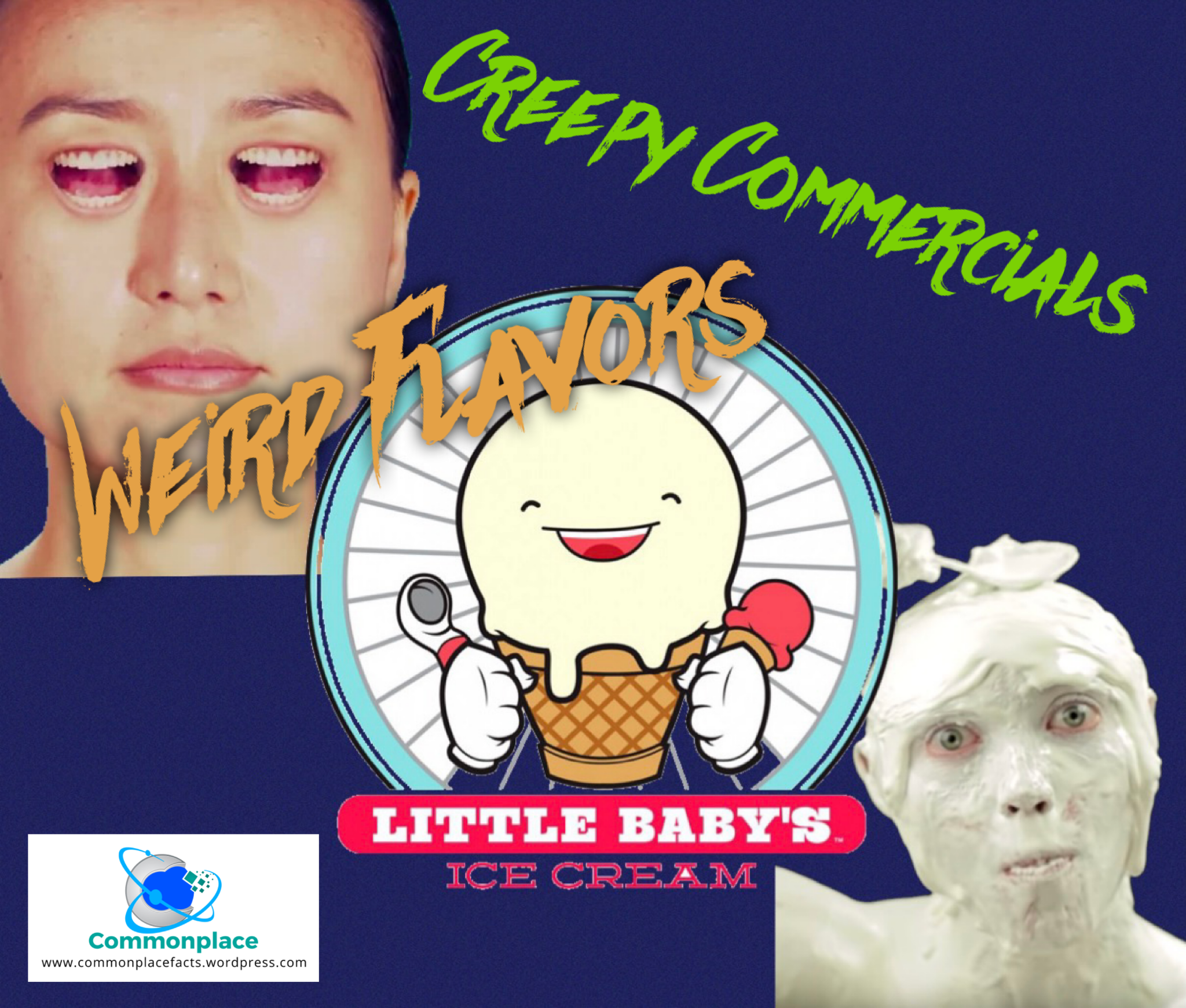 The Creepy Commercials and Weird Flavors of Little Baby's Ice Cream 1 typorama 7