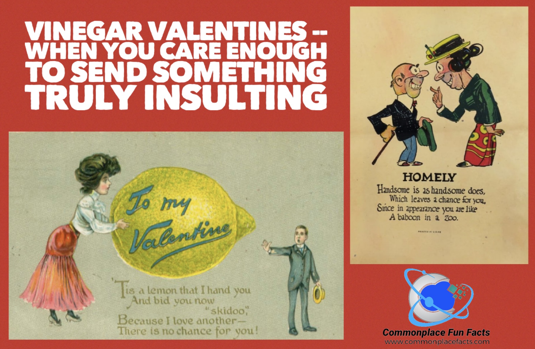 Vinegar Valentines: The Victorian Cards For When You Care Enough to Send Something Truly Insulting