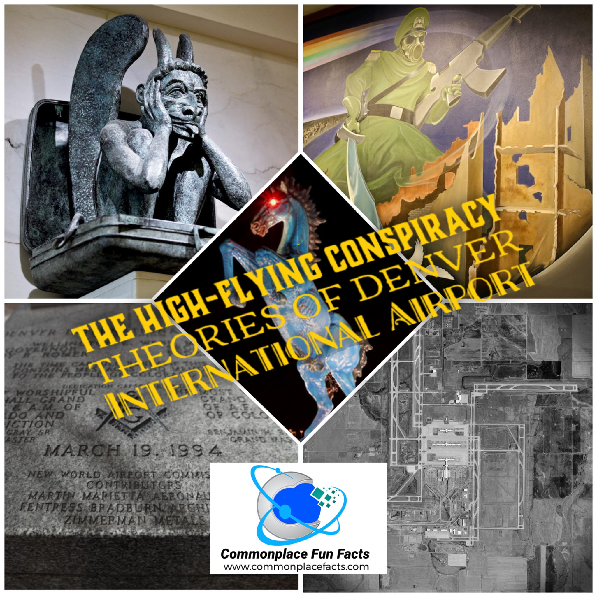 The High-Flying Denver Airport Conspiracy Theories 1 #Conspiracies #Airports #Denver #DIA #DEN