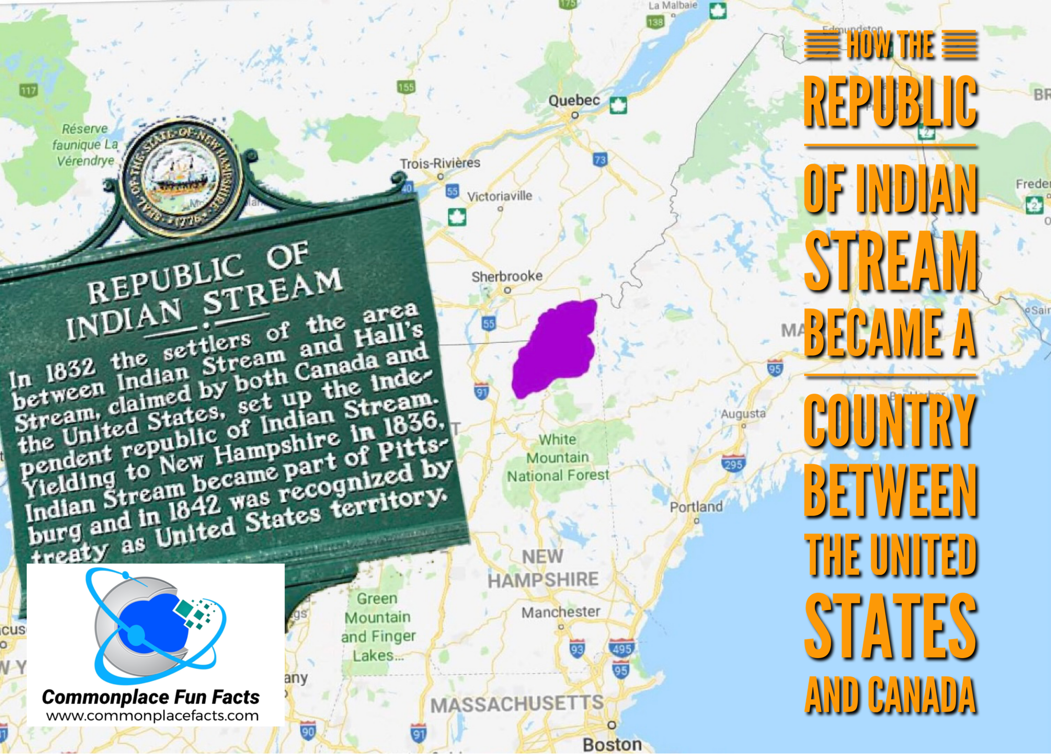 How the Republic of Indian Stream Became a Country Between the United States and Canada 1 #IndianStream #history #geography