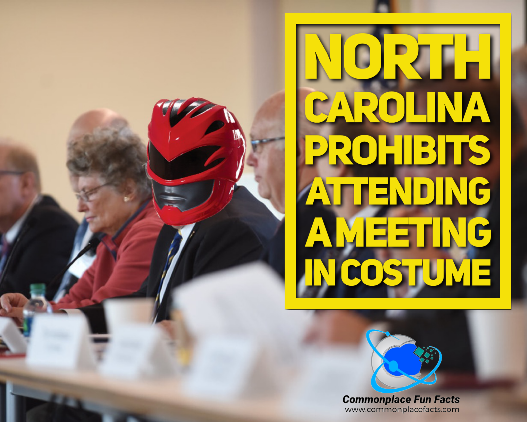 North Carolina Prohibits Attending a Meeting in Costume