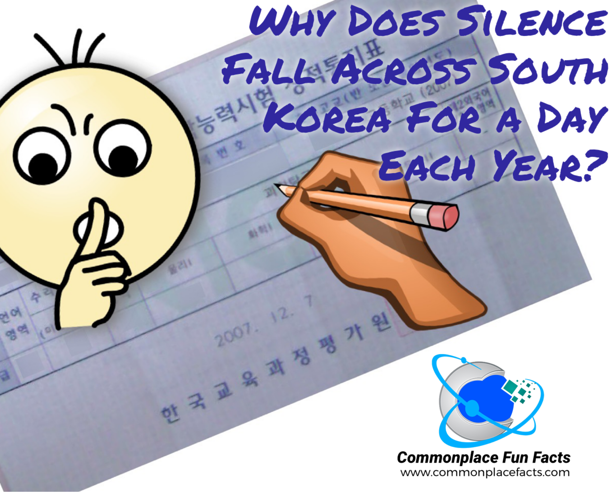 Why Does Silence Fall Across South Korea For a Day Each Year?