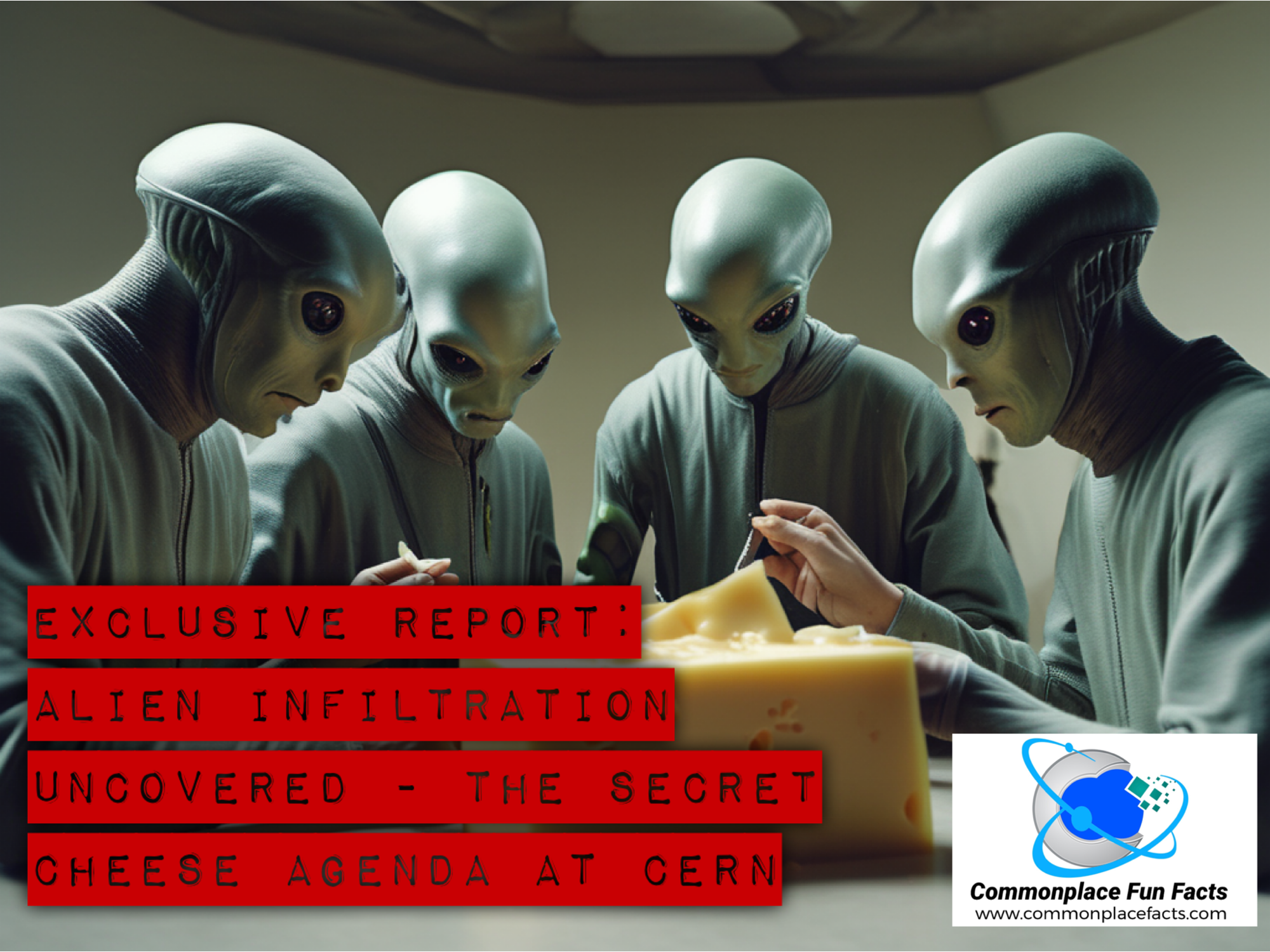 Exclusive Report: Alien Infiltration Uncovered – The Secret Cheese Agenda at CERN