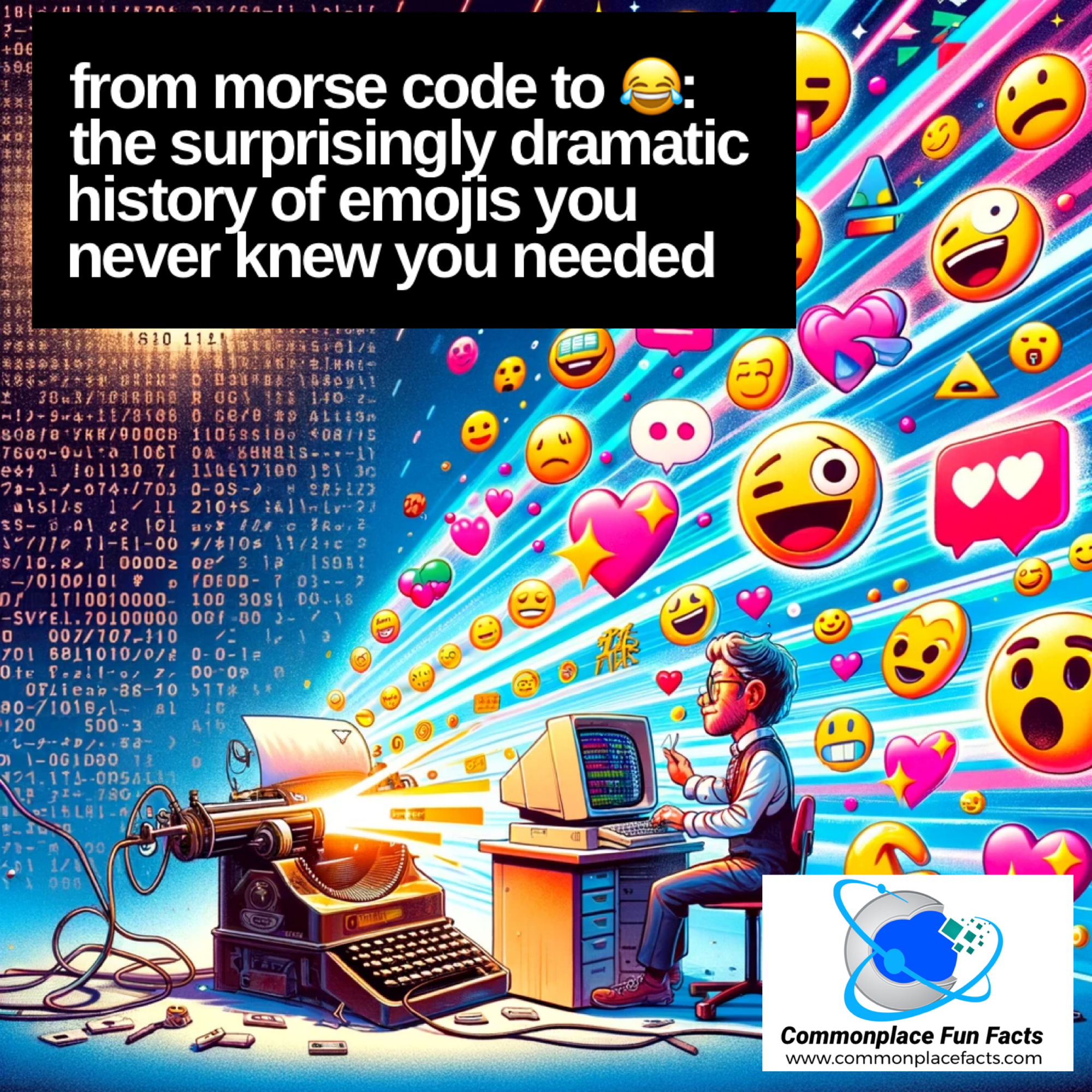 From Morse Code to 😂: The Surprisingly Dramatic History of Emojis You Never Knew You Needed