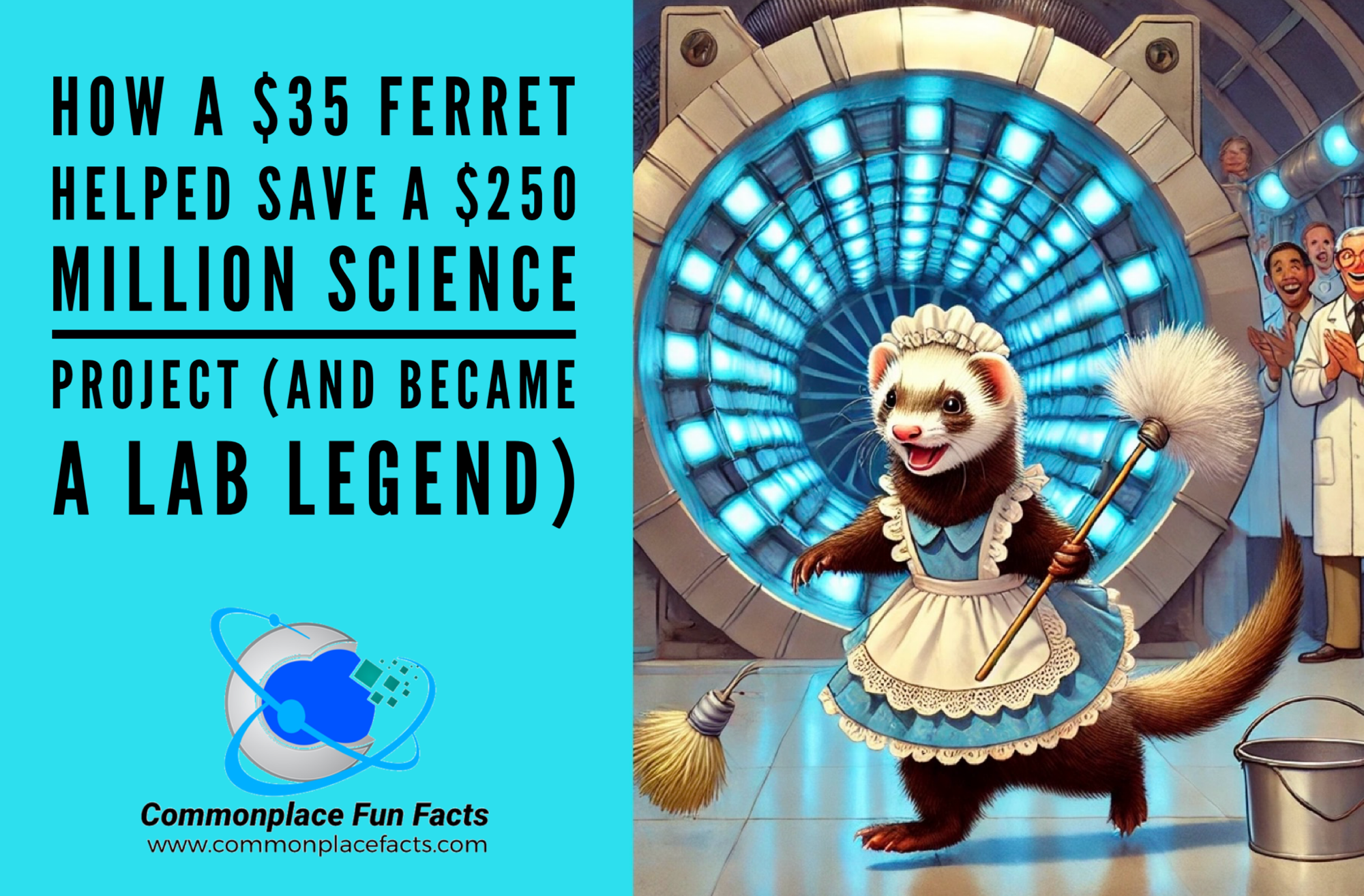 How a $35 Ferret Helped Save a $250 Million Science Project (And Became a Lab Legend)
