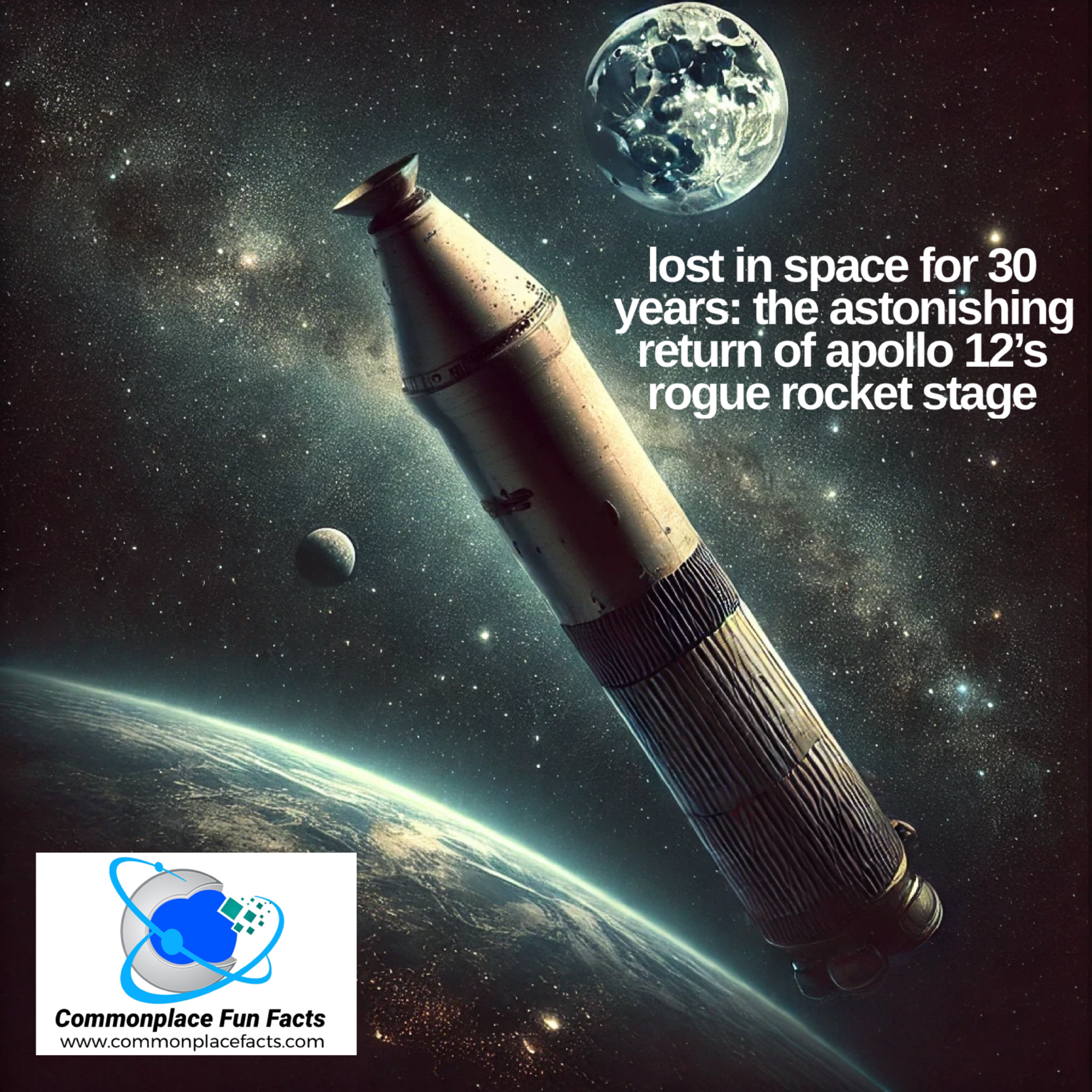 Lost in Space for 30 Years: The Astonishing Return of Apollo 12’s Rogue Rocket Stage