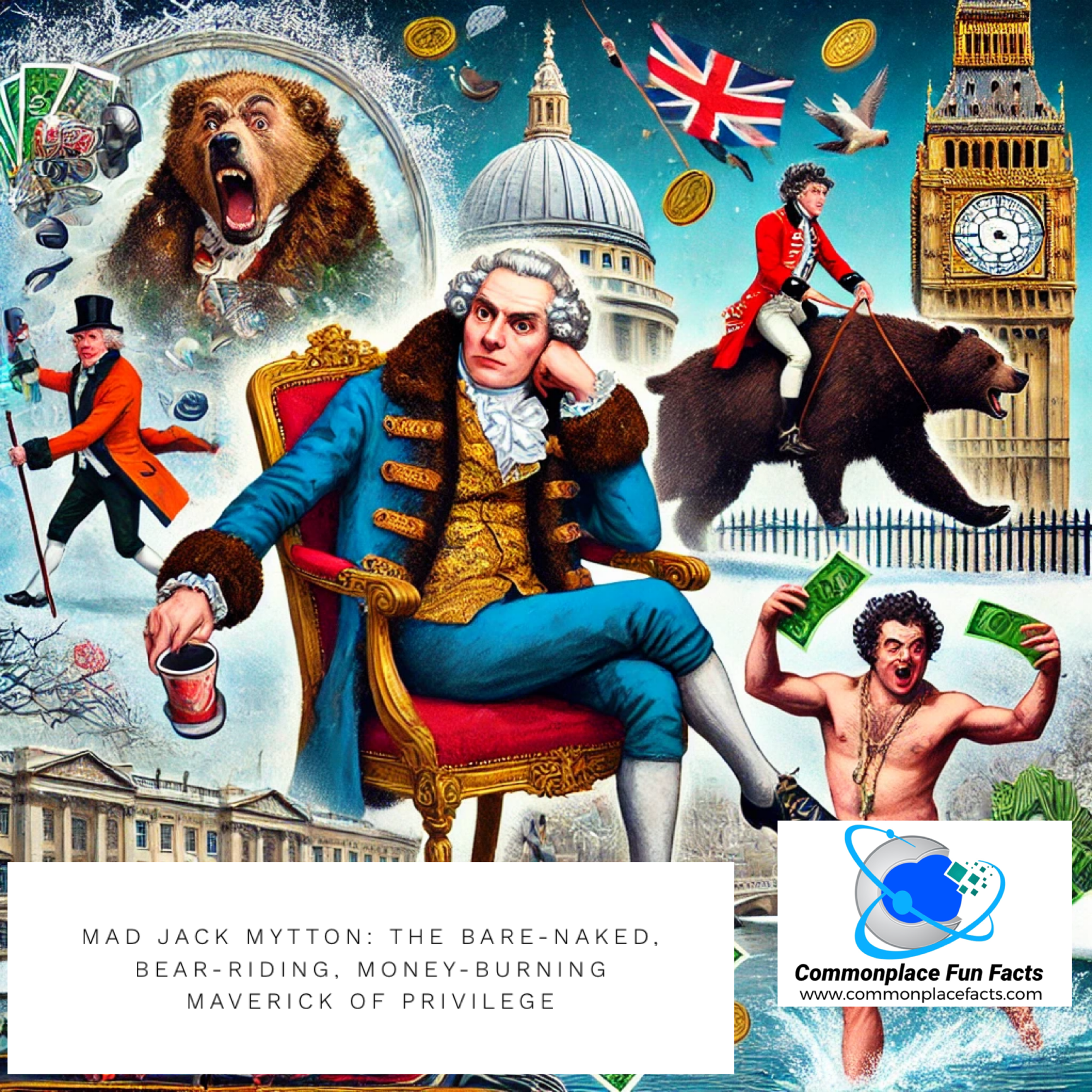 Mad Jack Mytton: The Bare-Naked, Bear-Riding, Money-Burning Maverick of Privilege