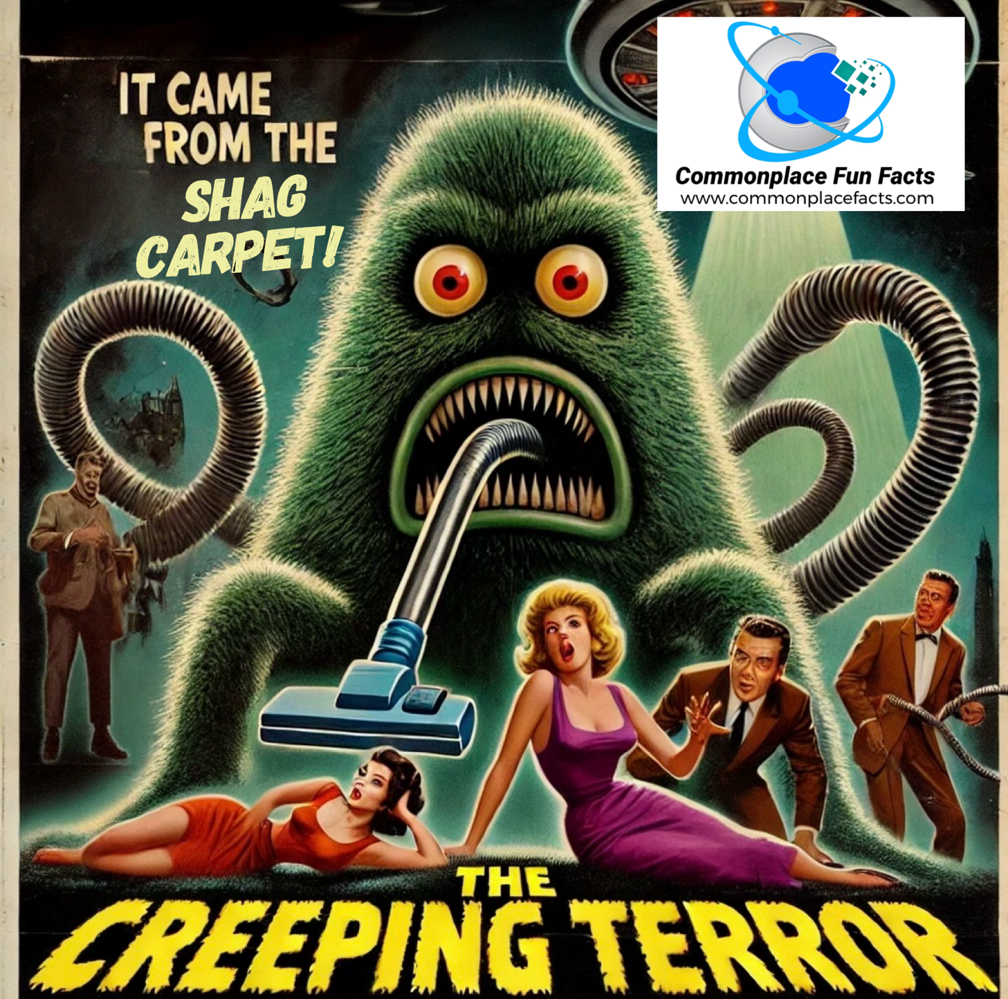 Scams, Shag Carpets, and Sci-Fi: The Shady Secrets Behind “The Creeping Terror”