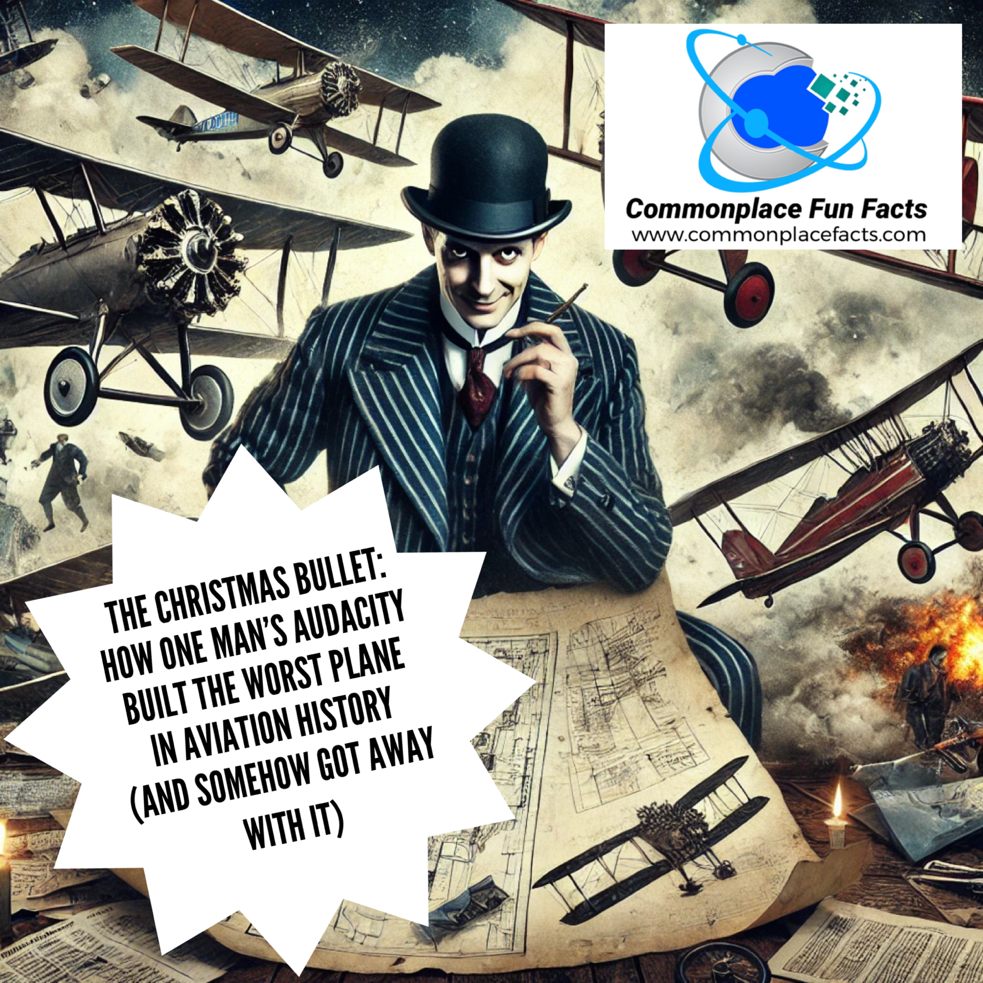 The Christmas Bullet: How One Man’s Audacity Built the Worst Plane in Aviation History (And Somehow Got Away With It)