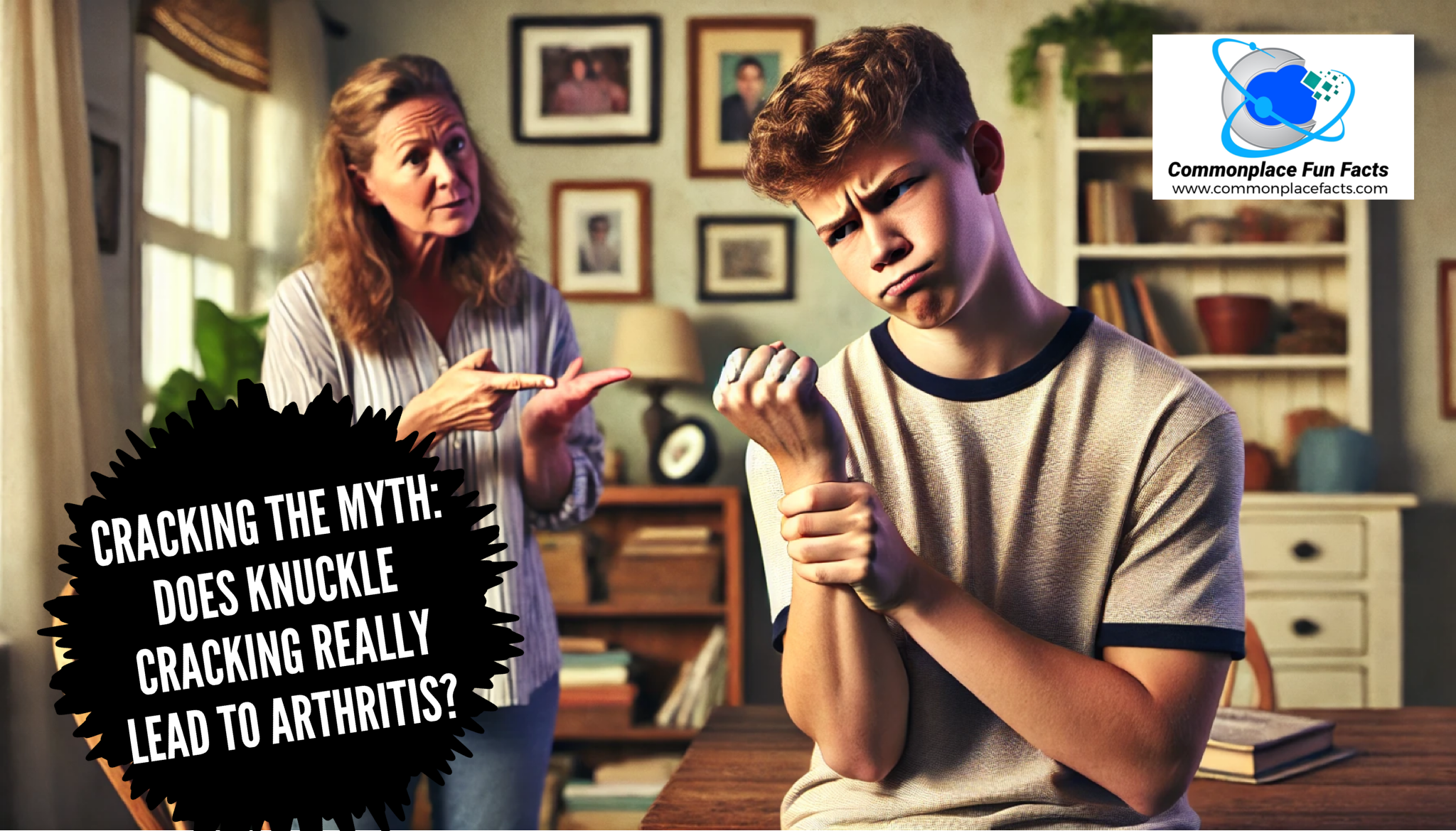 knuckle cracking arthritis link