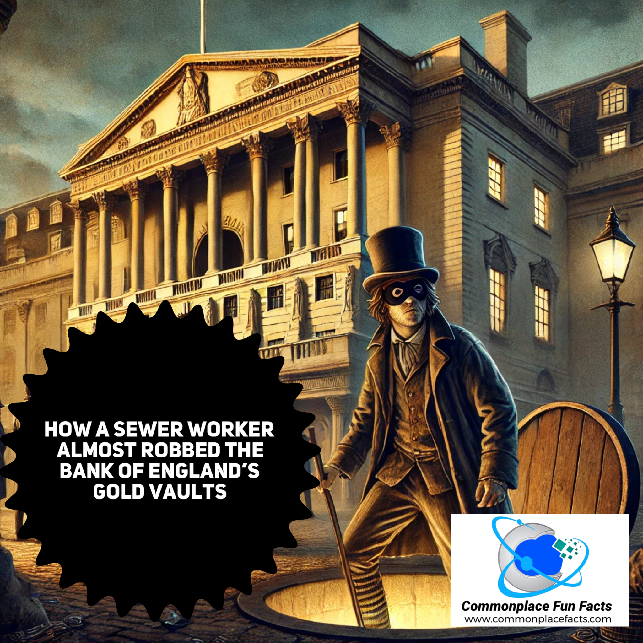 How a Sewer Worker Almost Robbed the Bank of England’s Gold Vaults