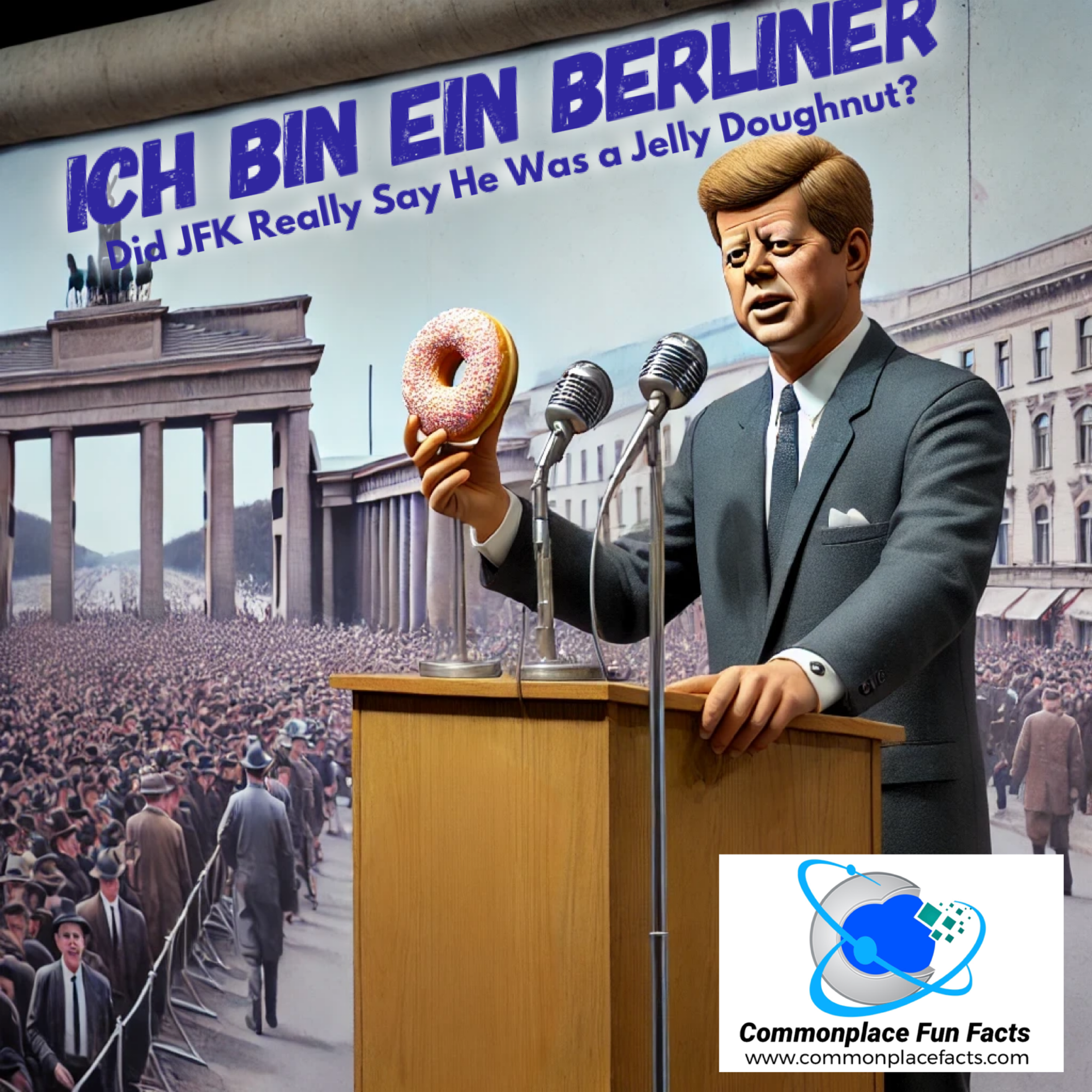 Ich Bin Ein Berliner… Did JFK Really Say He Was a Jelly Doughnut?