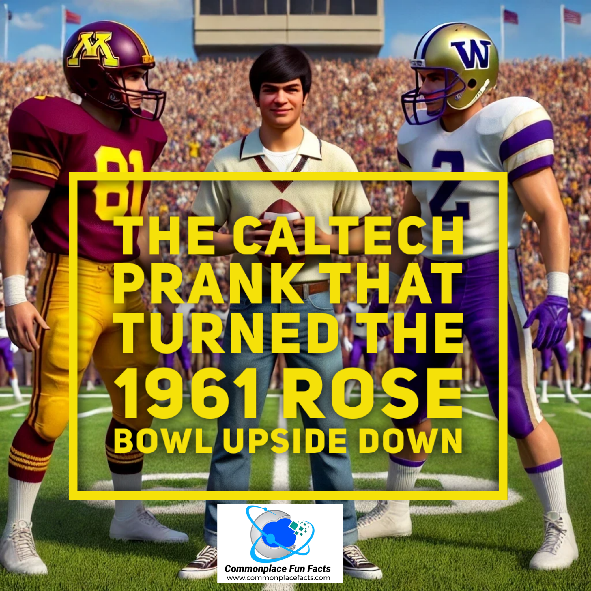 Caltech Prank 1961 Rose Bowl