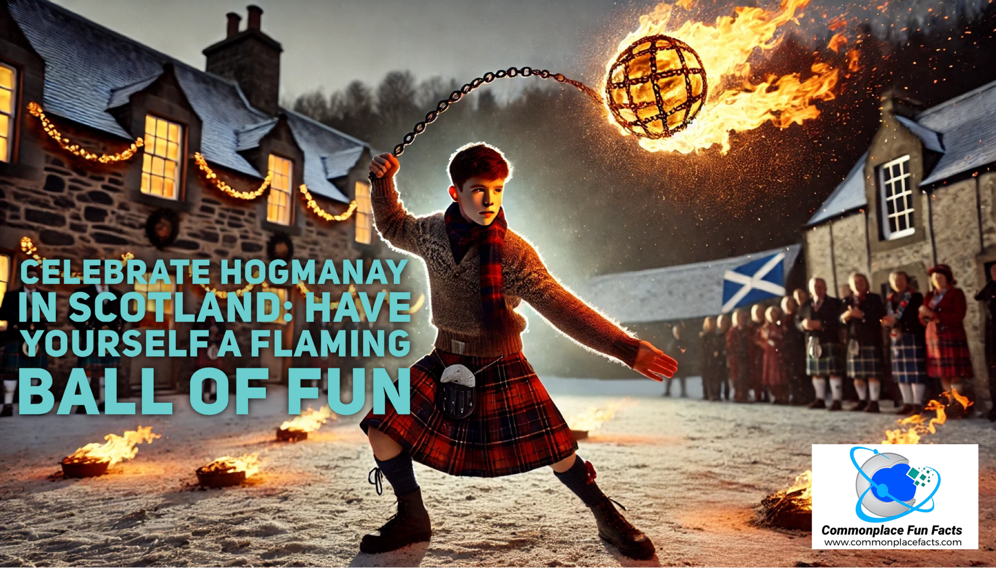 Celebrate Hogmanay in Scotland: Have Yourself a Flaming Ball of Fun