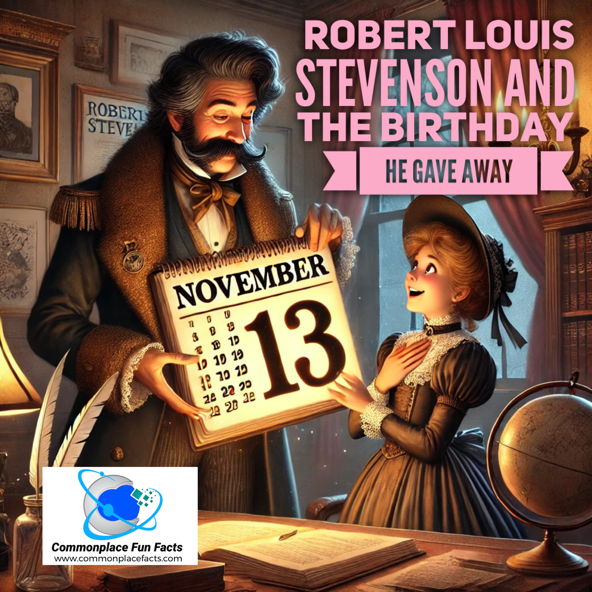 Robert Louis Stevenson and the Birthday He Gave Away