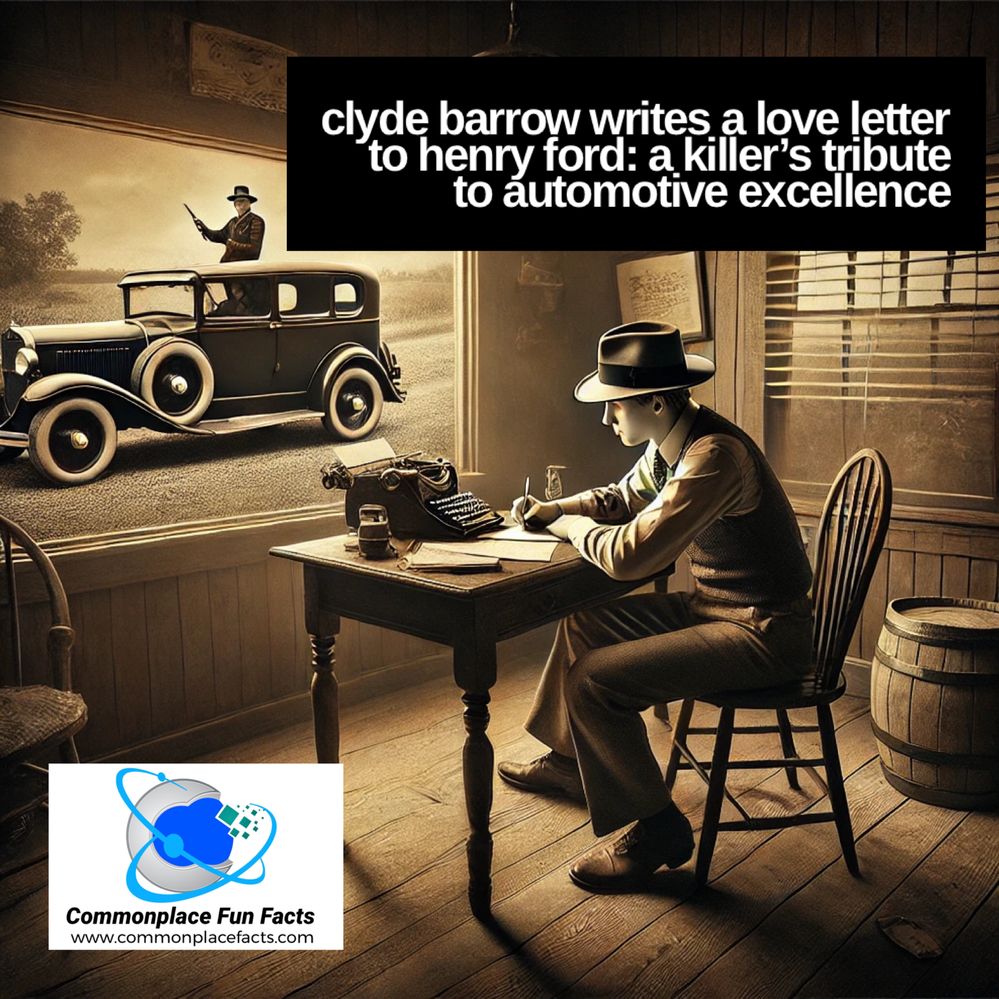 Clyde Barrow Writes a Love Letter to Henry Ford: A Killer’s Tribute to Automotive Excellence