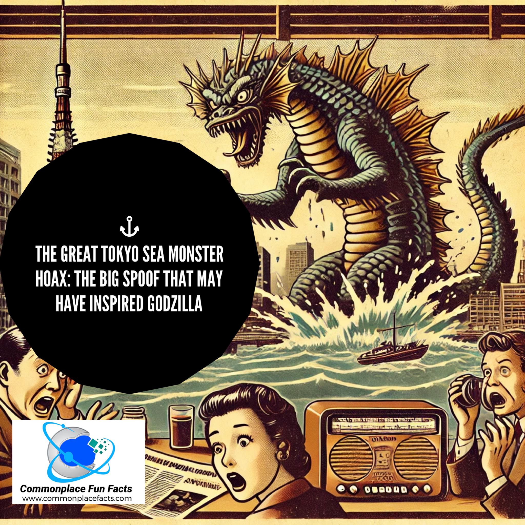 The Great Tokyo Sea Monster Hoax: The Big Spoof that May Have Inspired Godzilla