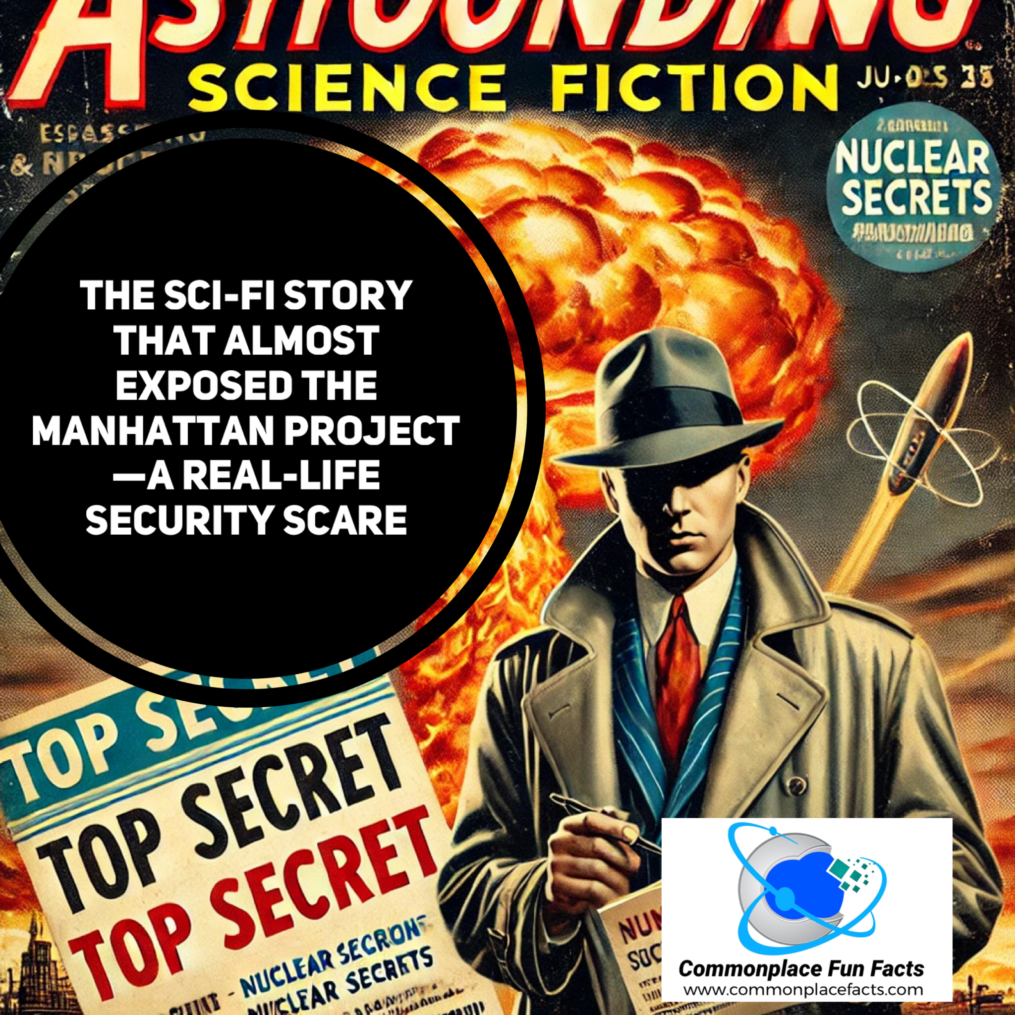 The Sci-Fi Story That Almost Exposed the Manhattan Project —A Real-Life Security Scare