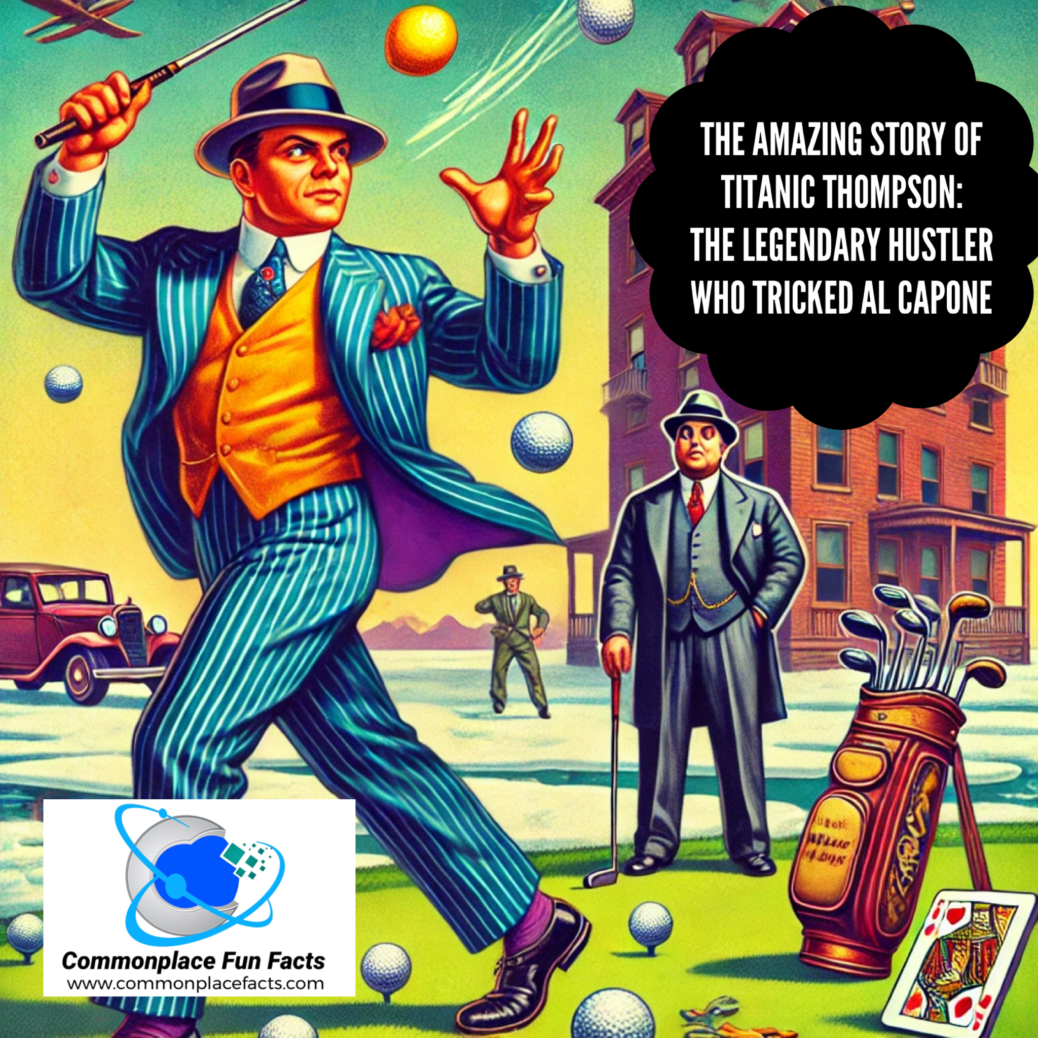 Titanic Thompson legendary hustler gambler golfer con man