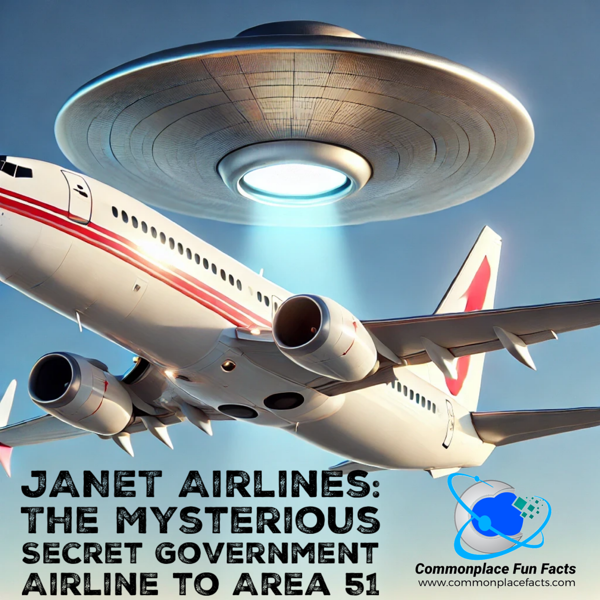 JANET Airlines: The Infamous Secret Airline to Area 51 1 JANET Airlines: The Mysterious Secret Airline to Area 51
