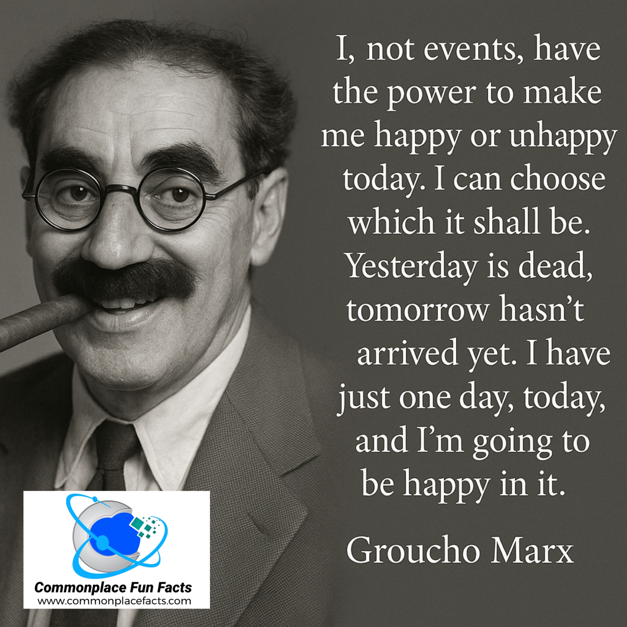 Groucho Marx and His Surprisingly Wise Advice About Finding Happiness