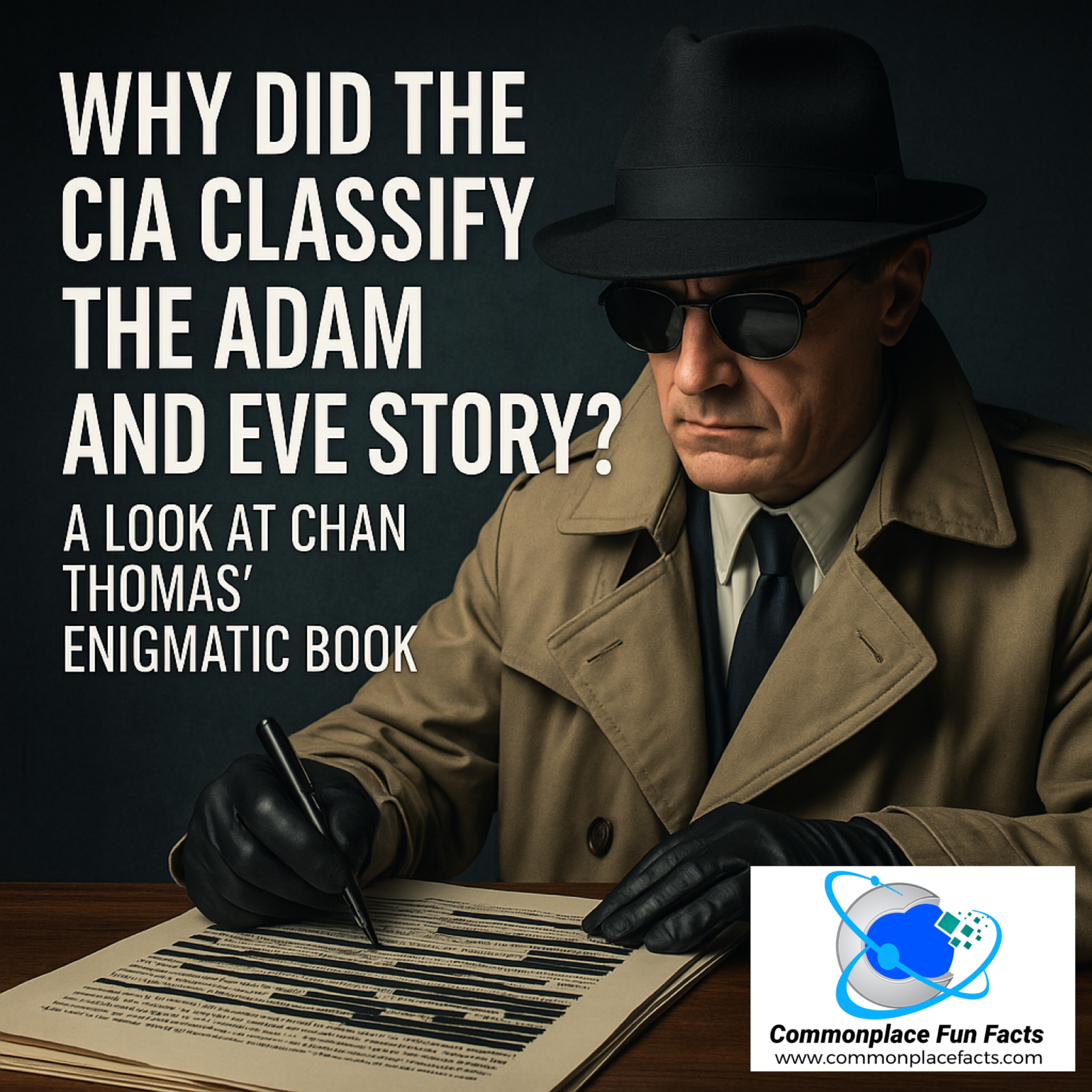 Why Did the CIA Classify The Adam and Eve Story? A Look at Chan Thomas’ Enigmatic Book