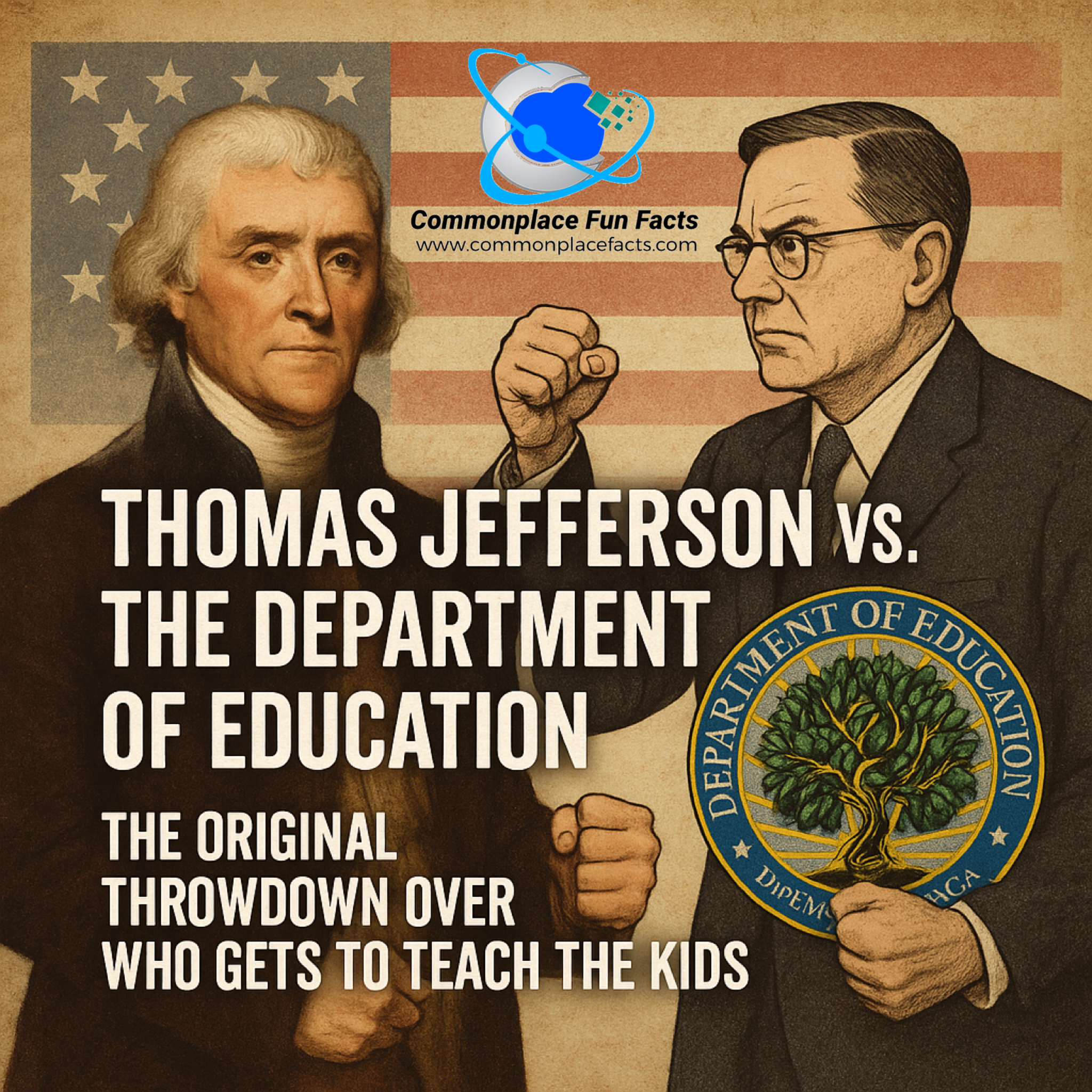 Thomas Jefferson vs. the Department of Education: The Original Throwdown Over Who Gets to Teach the Kids