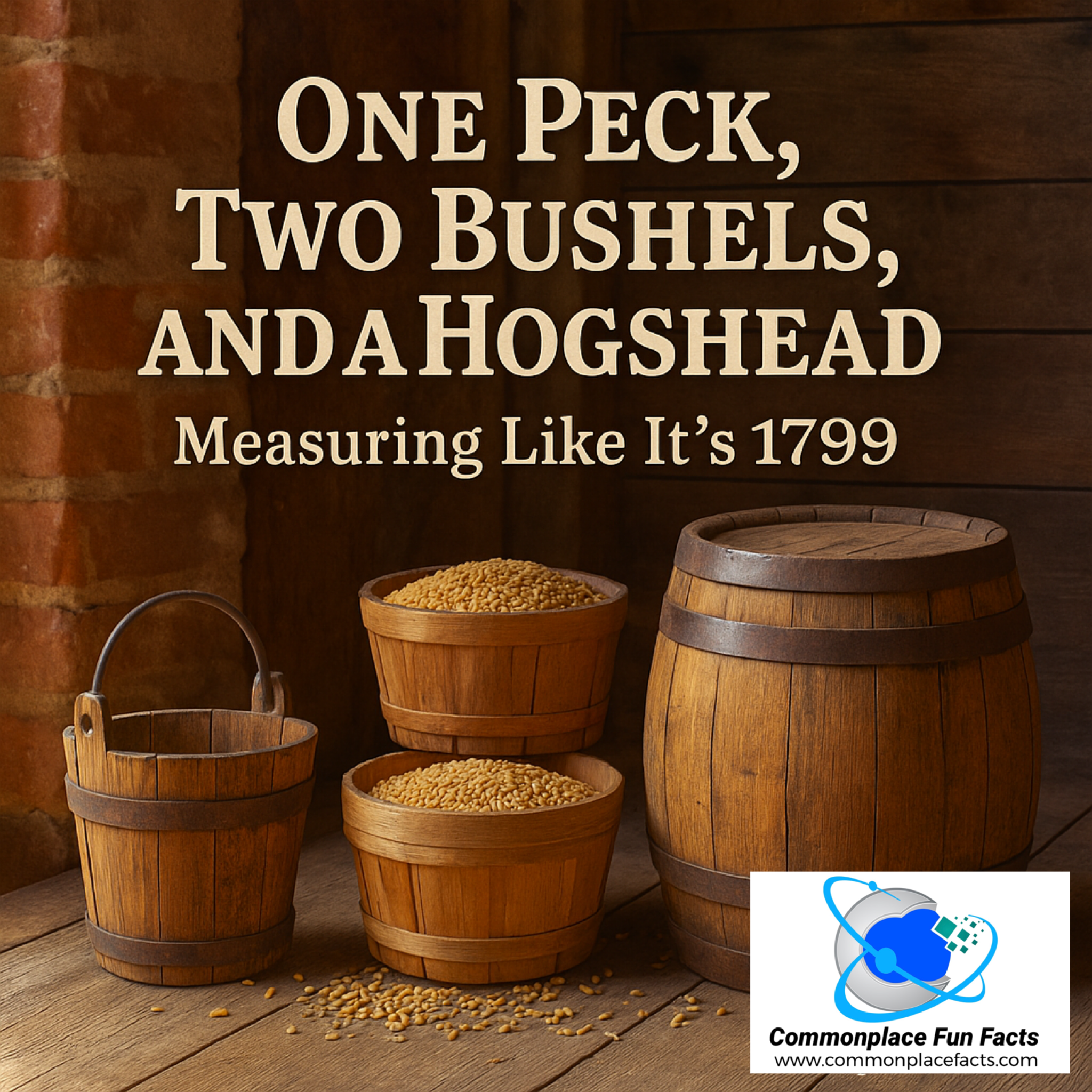 Obsolete Units of Measurement: How Much is a Peck, Bushel, or Hogshead?