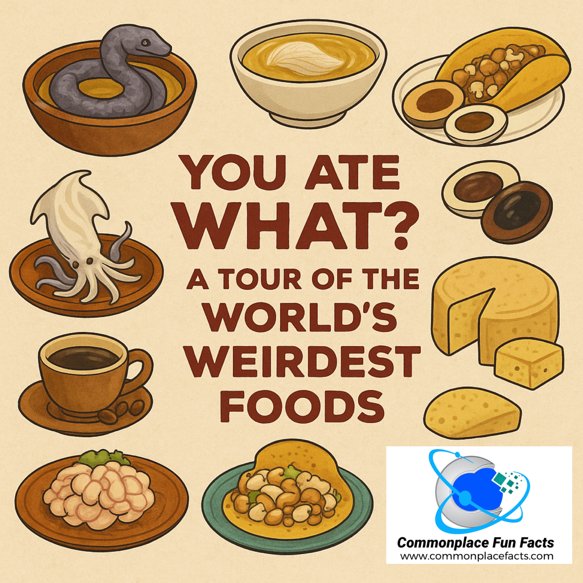 The Weird Foods of the World: You Ate What?